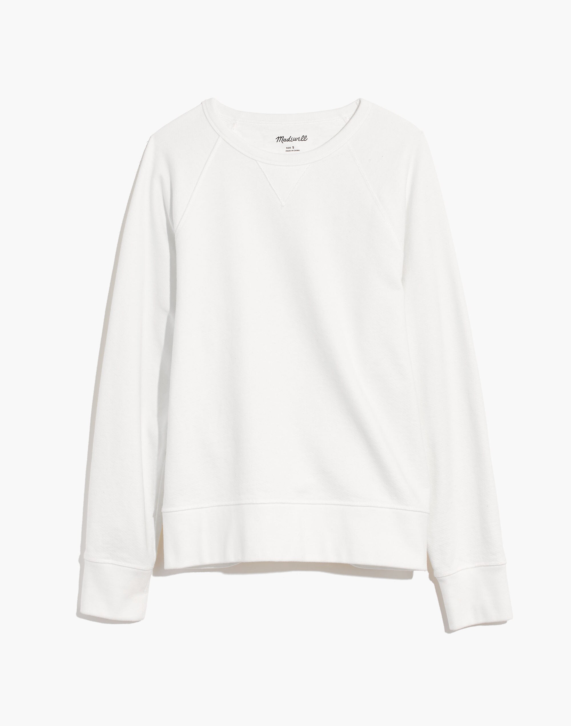 Garment-Dyed Crewneck Sweatshirt