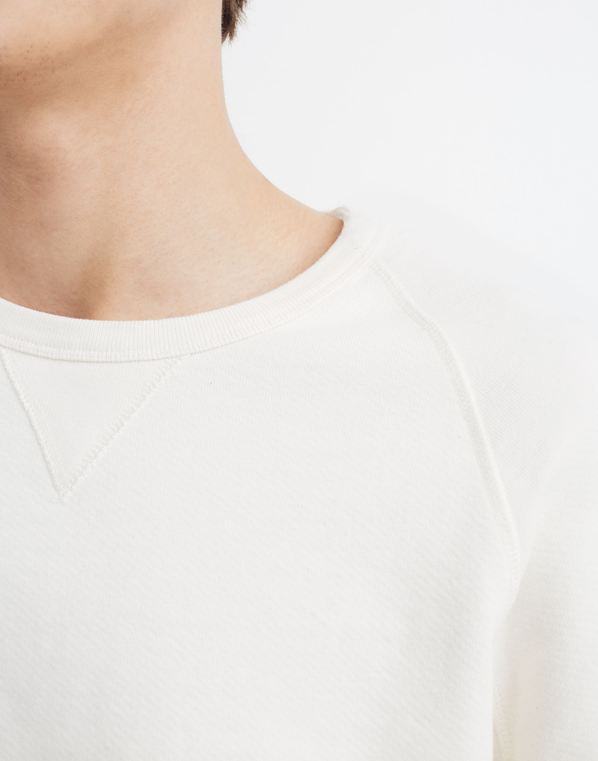 Garment-Dyed Crewneck Sweatshirt