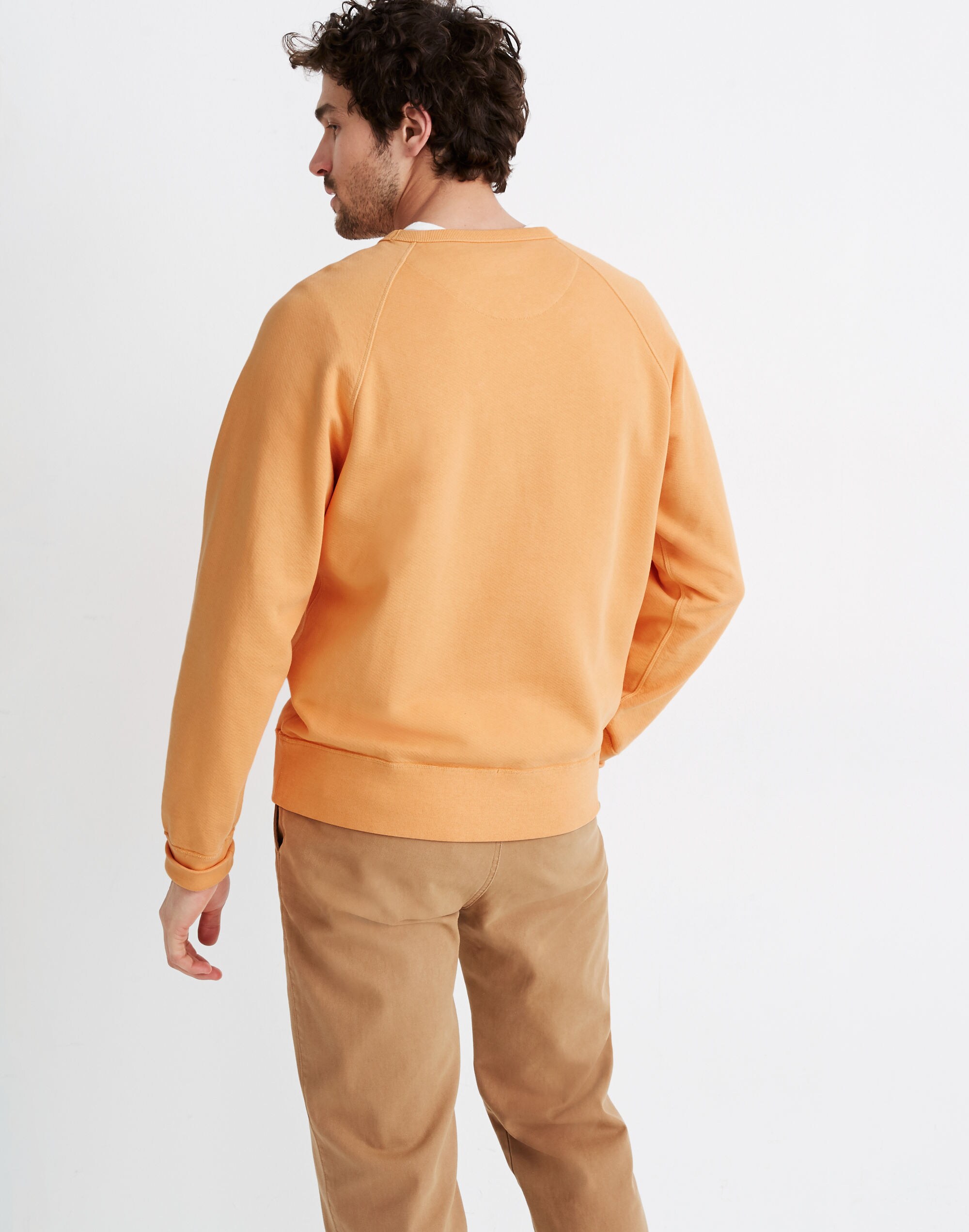 Garment-Dyed Crewneck Sweatshirt