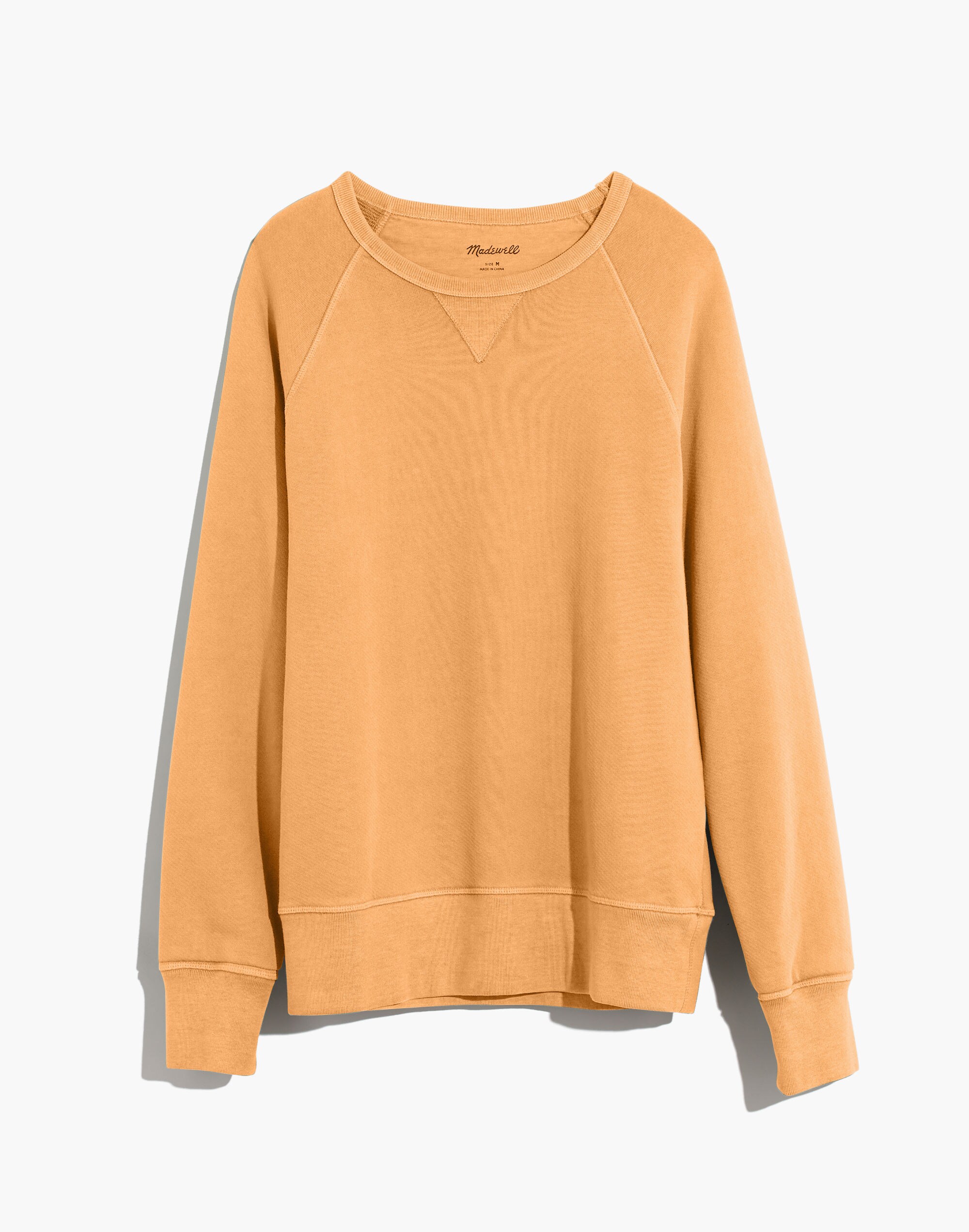 Garment-Dyed Crewneck Sweatshirt