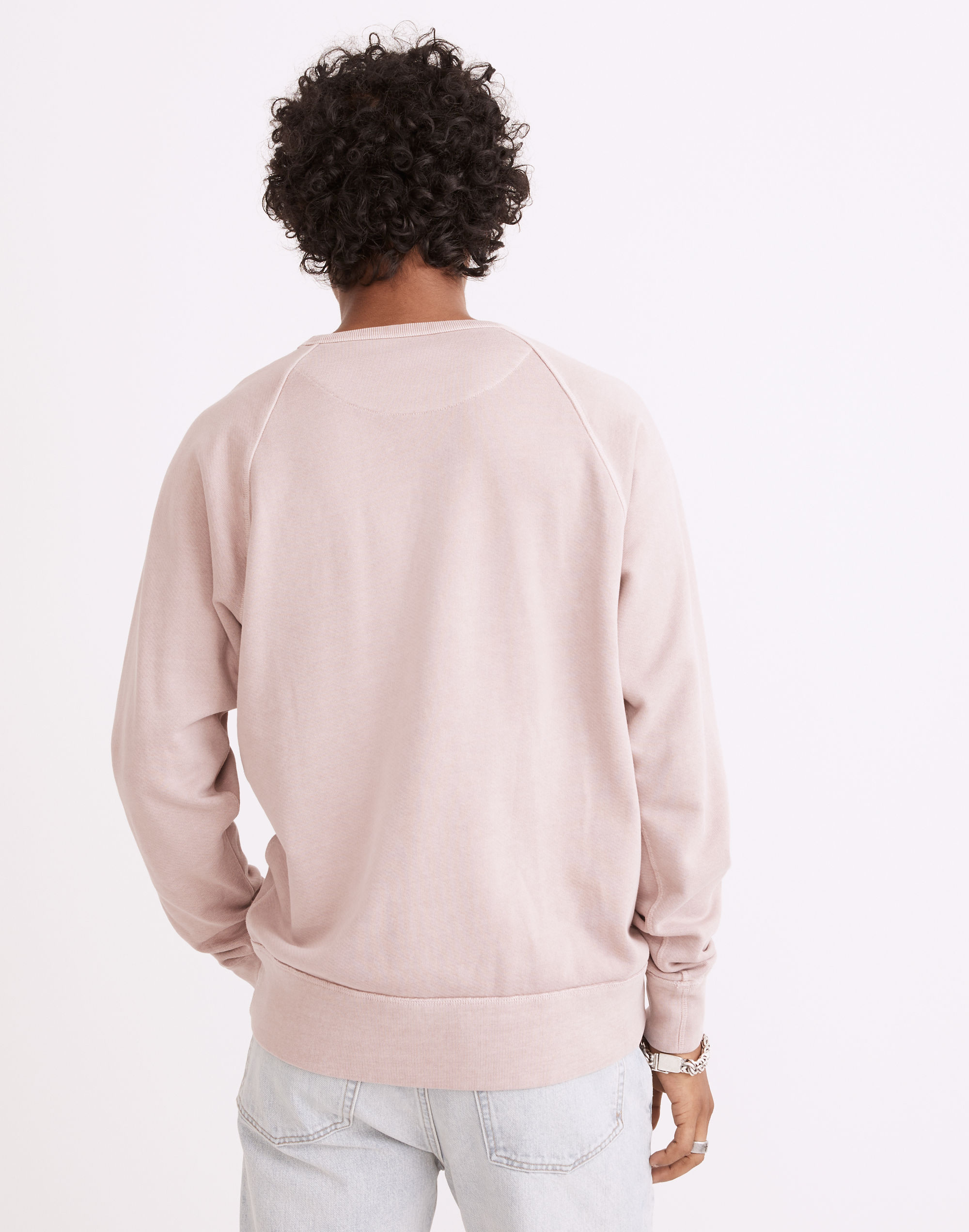 Garment-Dyed Crewneck Sweatshirt
