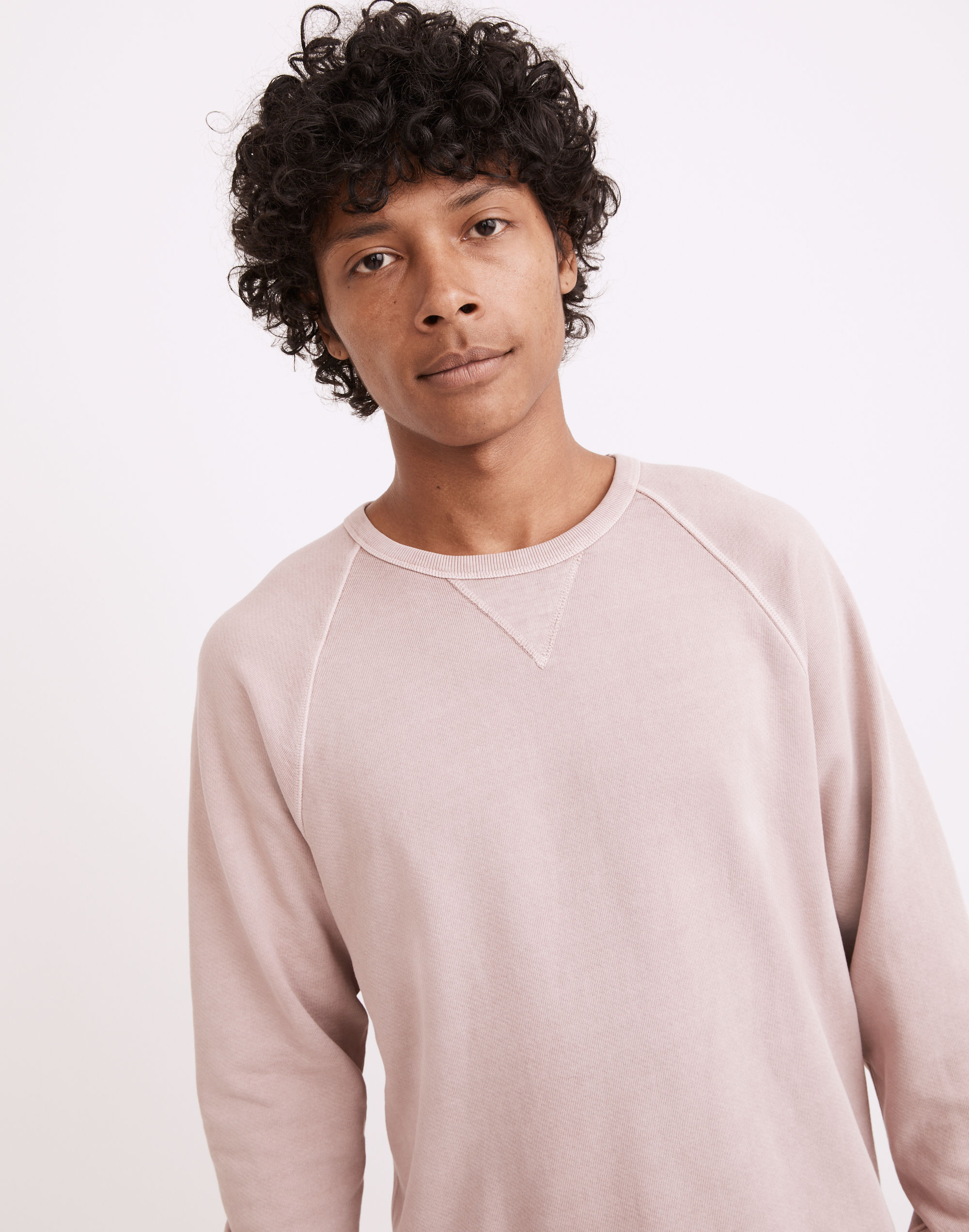 Garment-Dyed Crewneck Sweatshirt