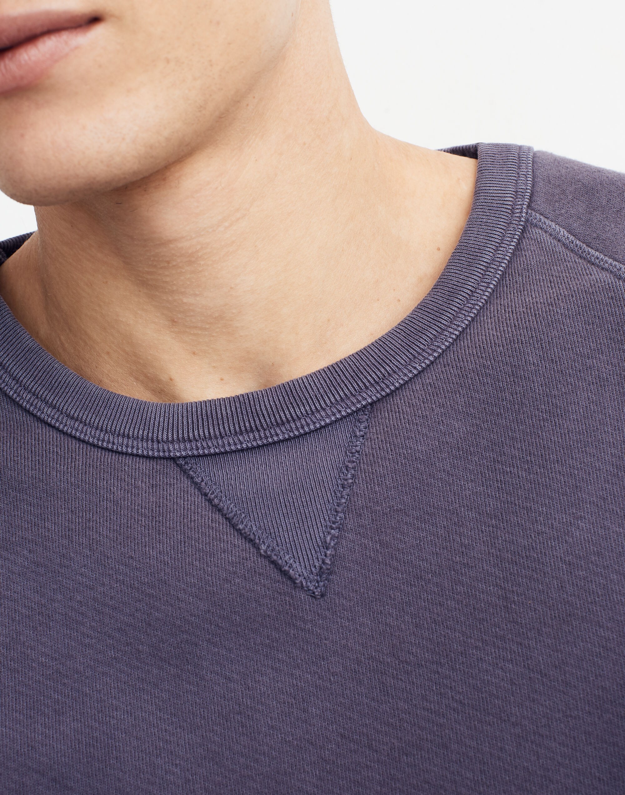 Garment-Dyed Crewneck Sweatshirt