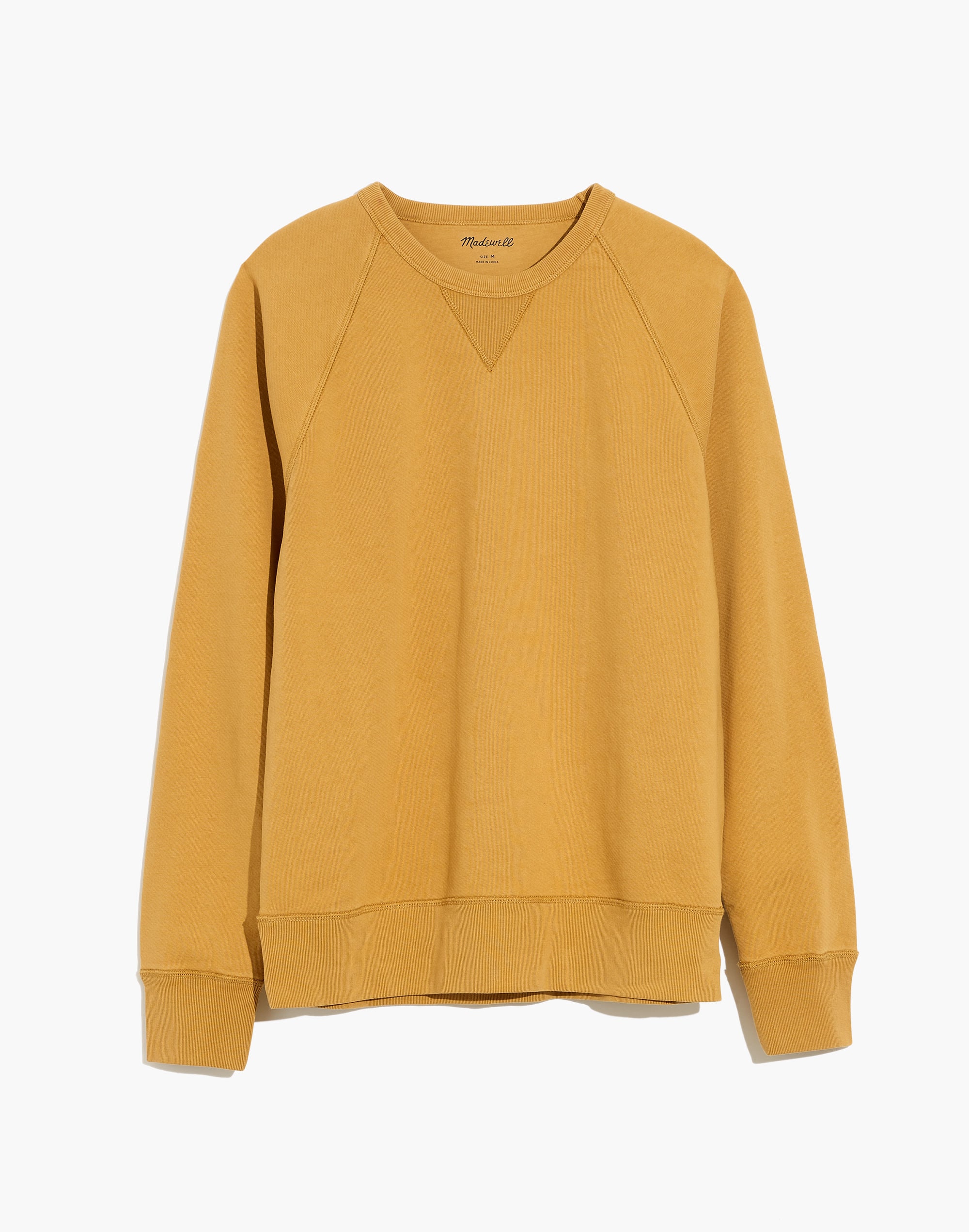 Garment-Dyed Crewneck Sweatshirt