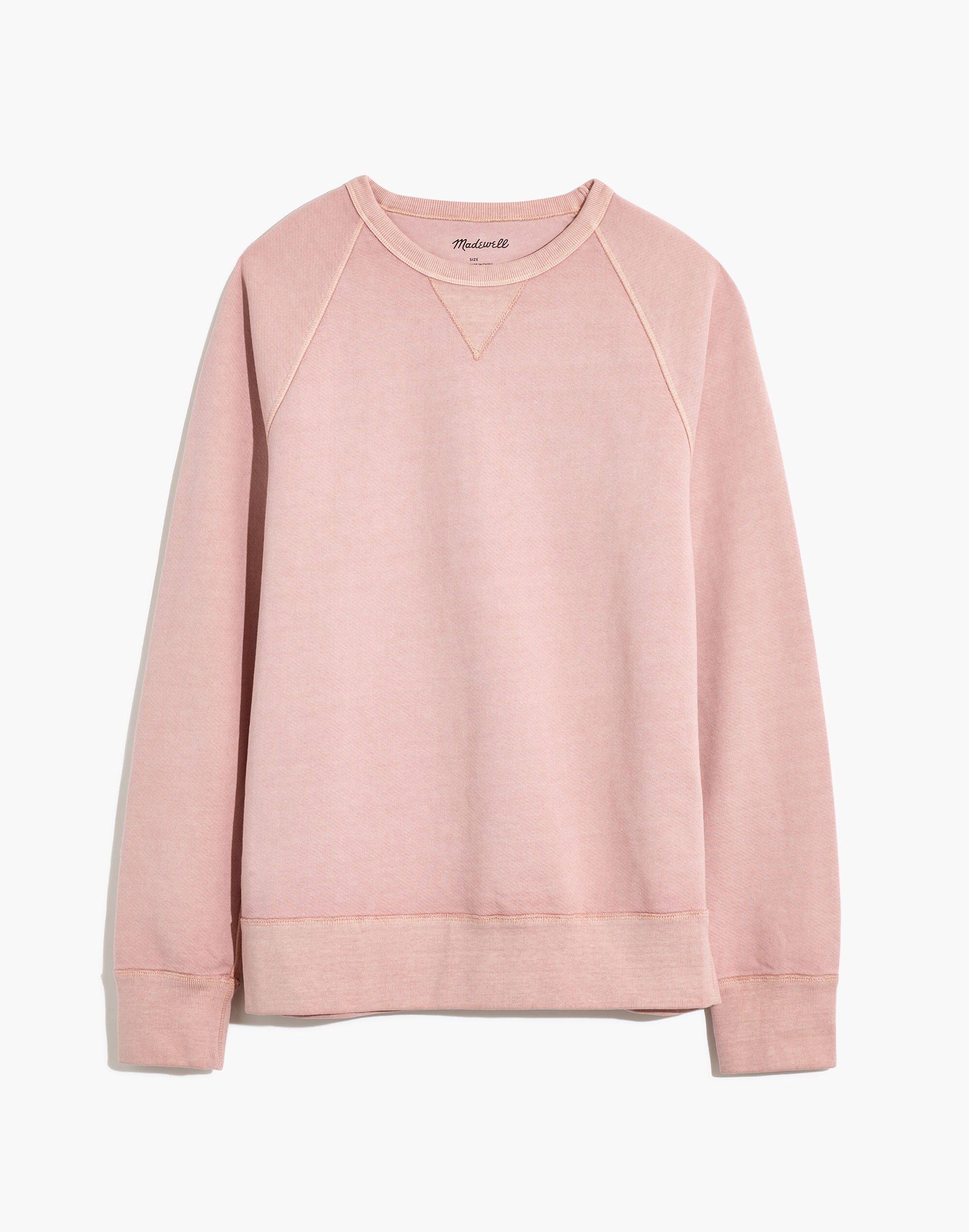 Garment-Dyed Crewneck Sweatshirt