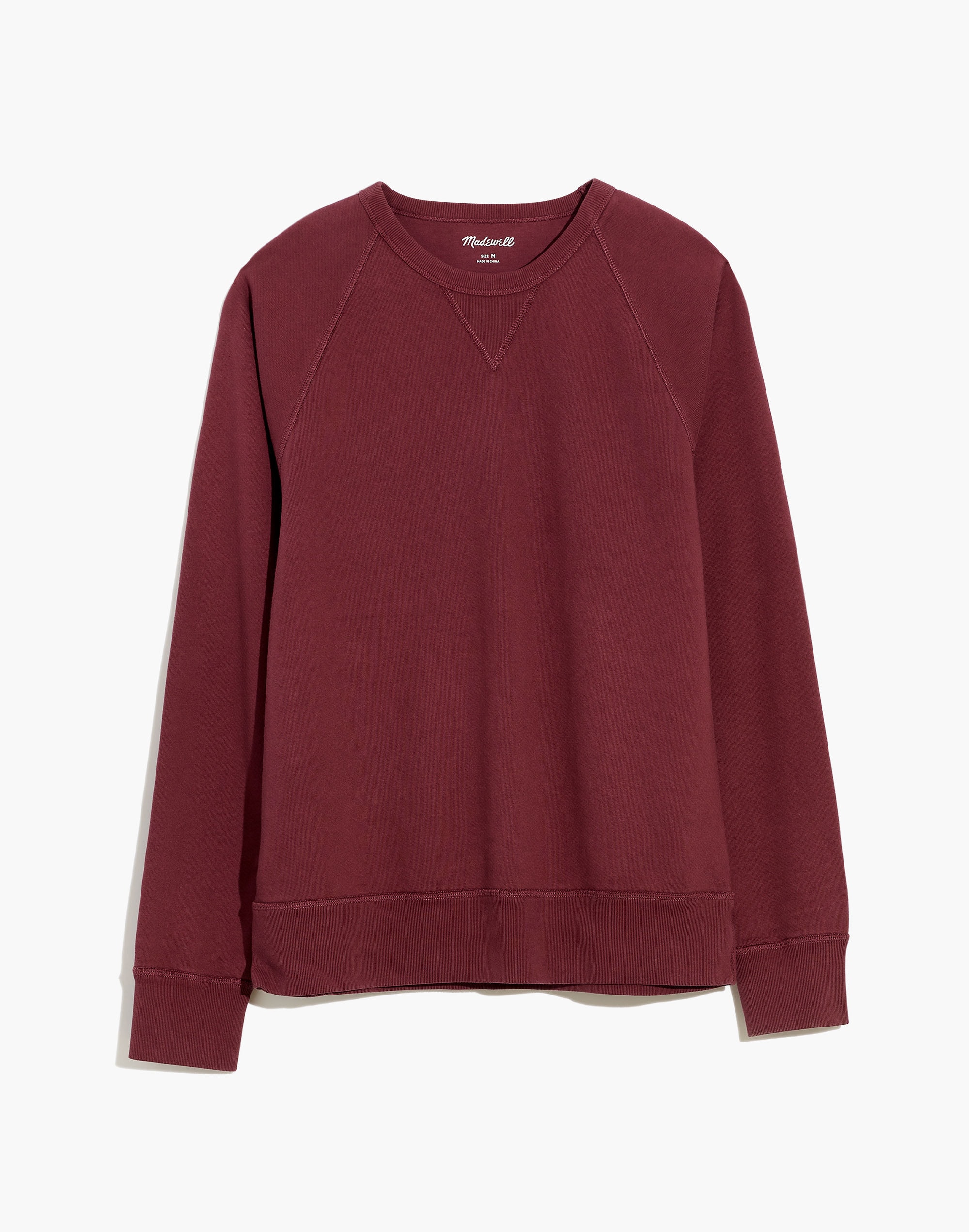 Garment-Dyed Crewneck Sweatshirt