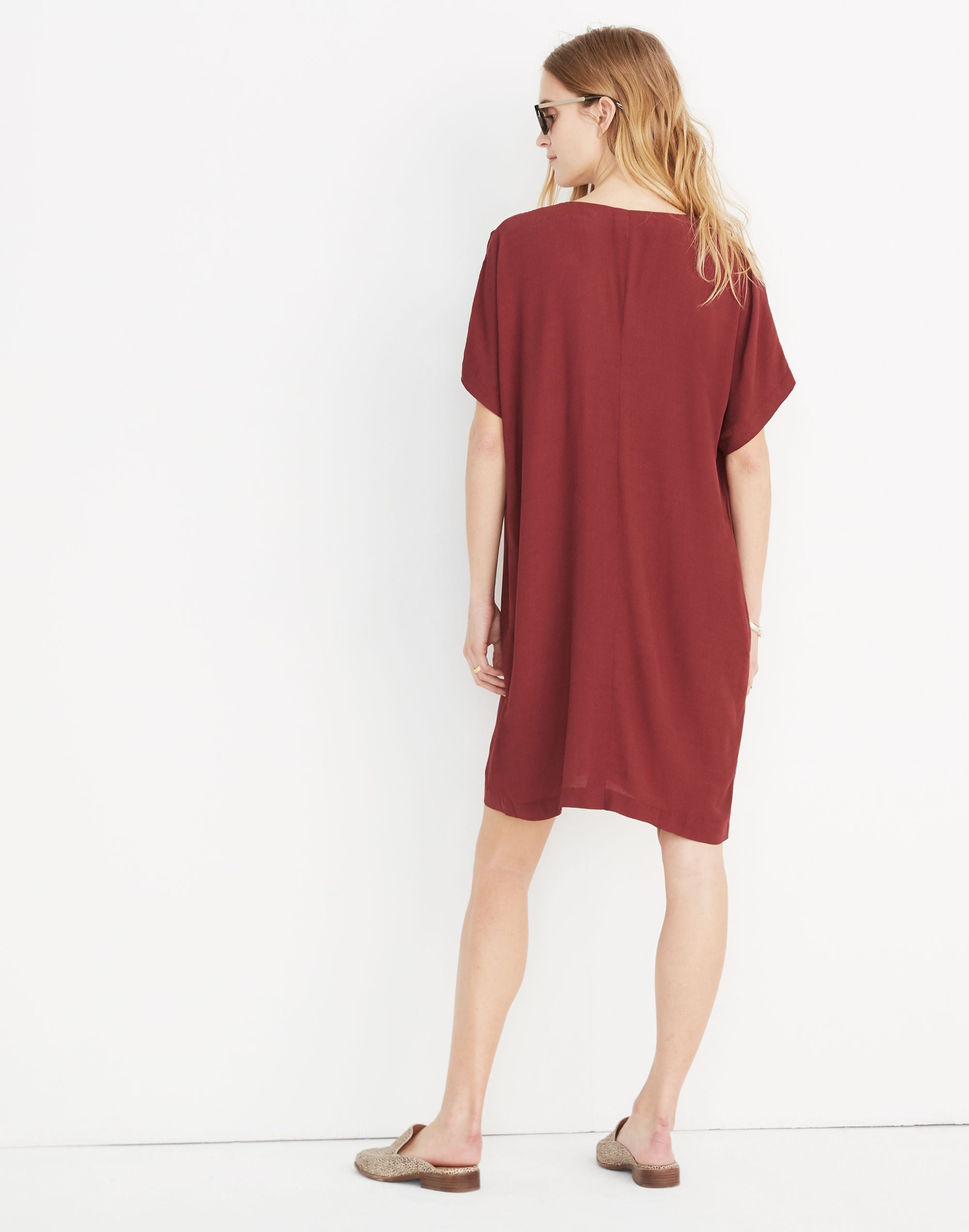 Button-Front Easy Dress