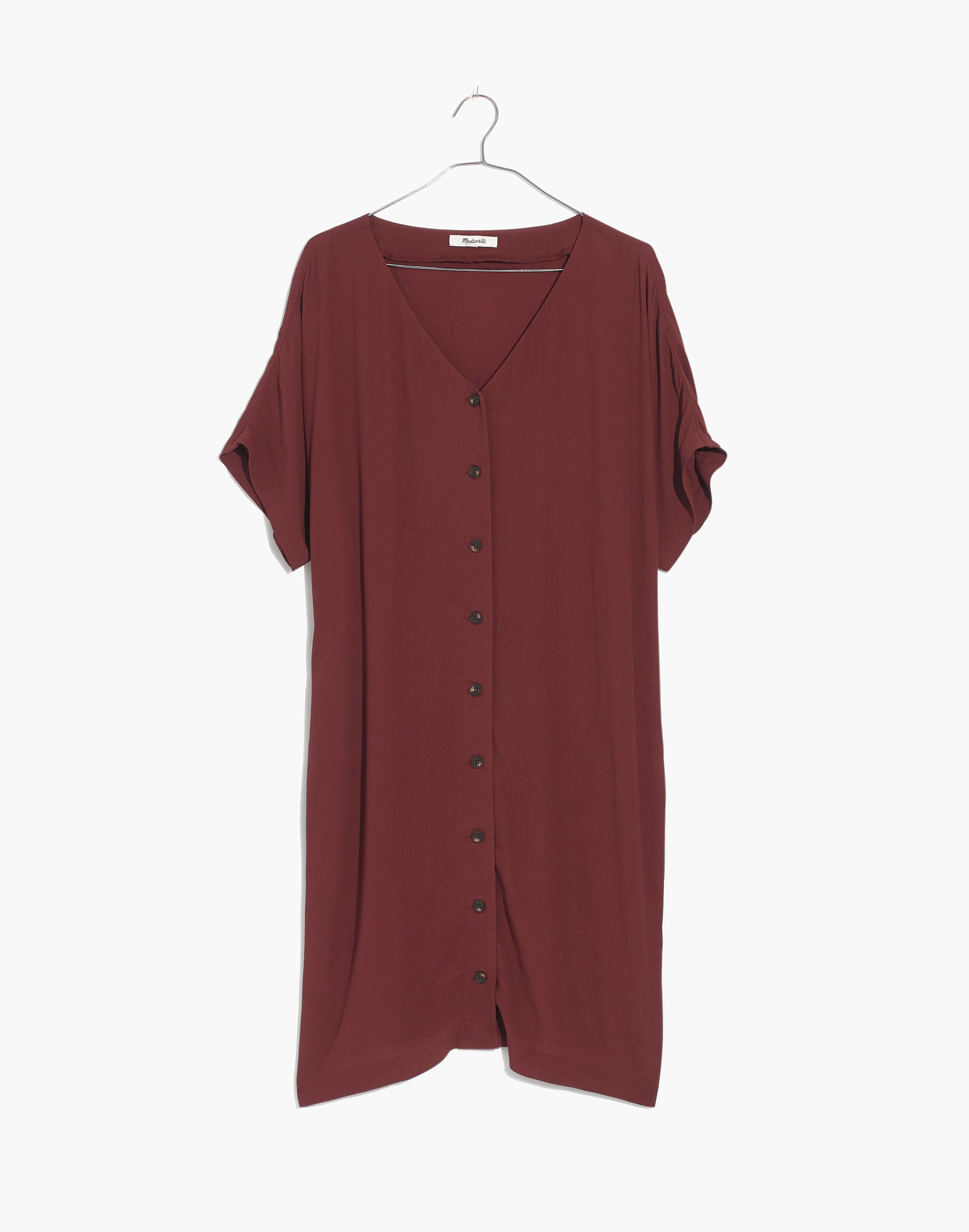 Button-Front Easy Dress