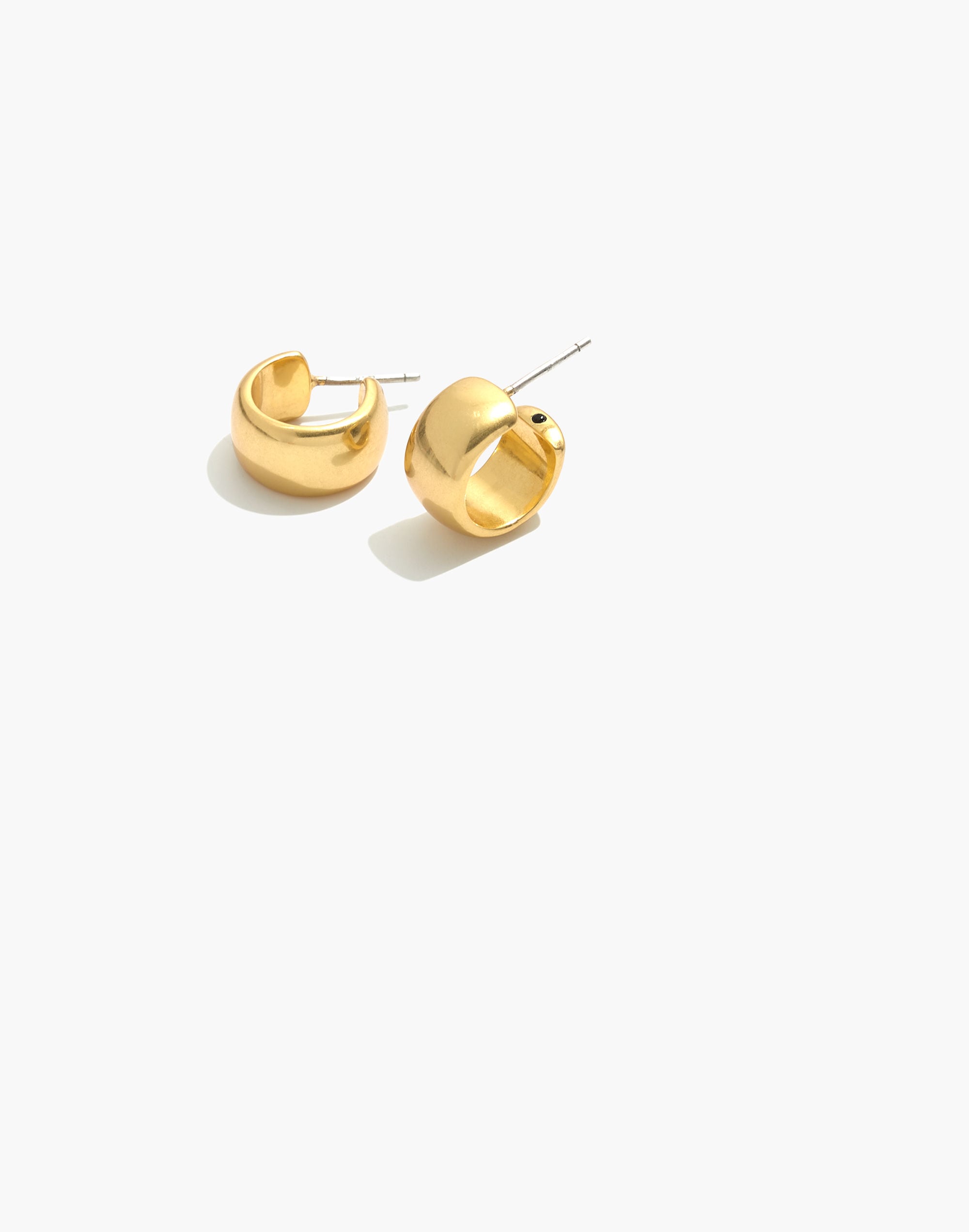 Chunky Mini Hoop Earrings