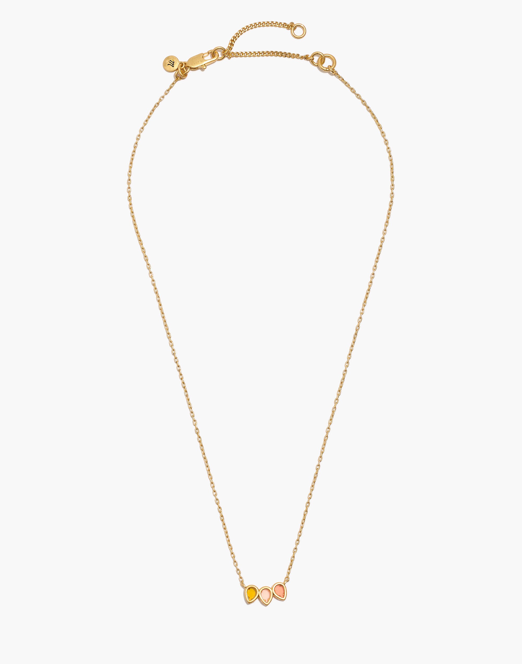 Teardrop Pendant Necklace