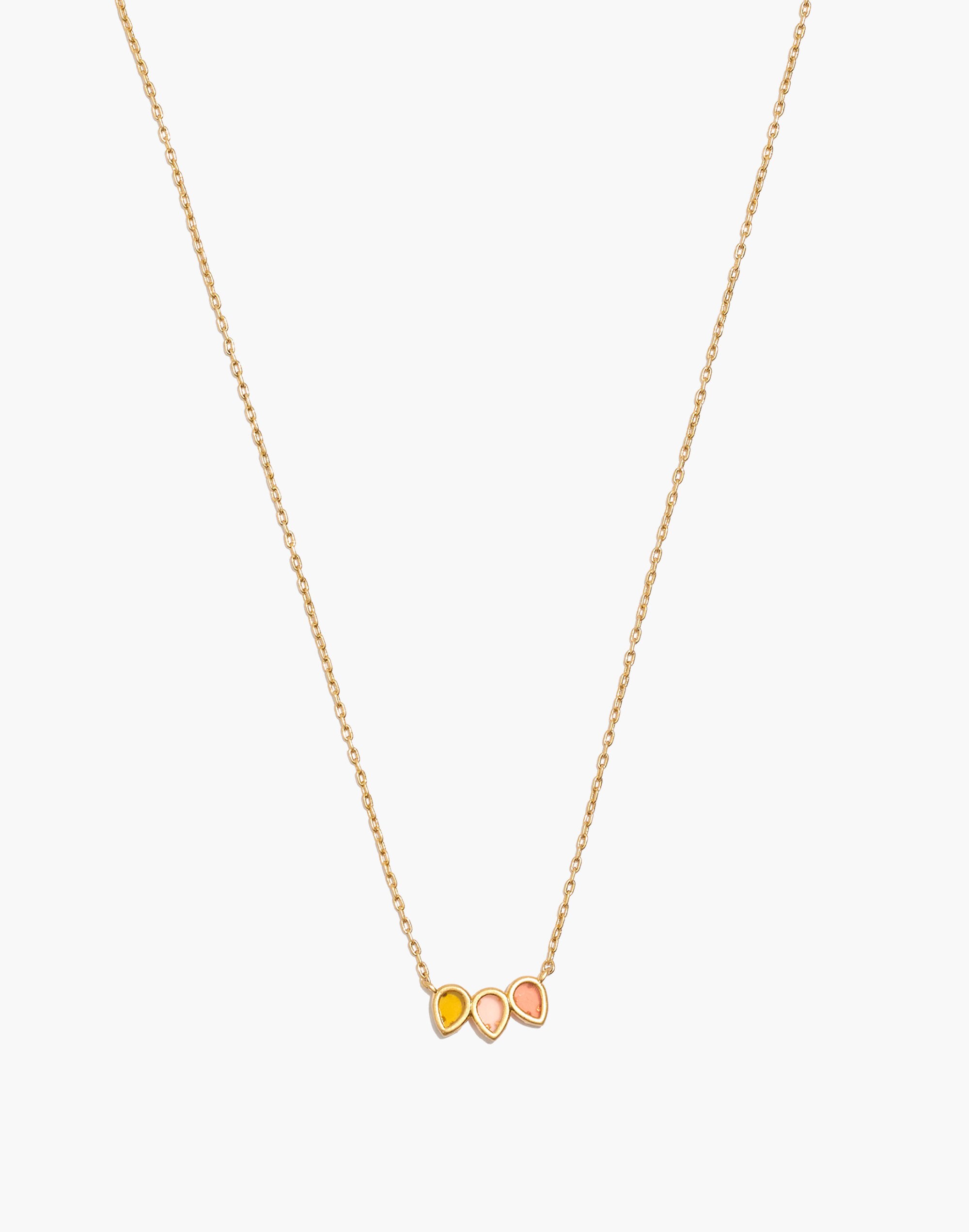 Teardrop Pendant Necklace