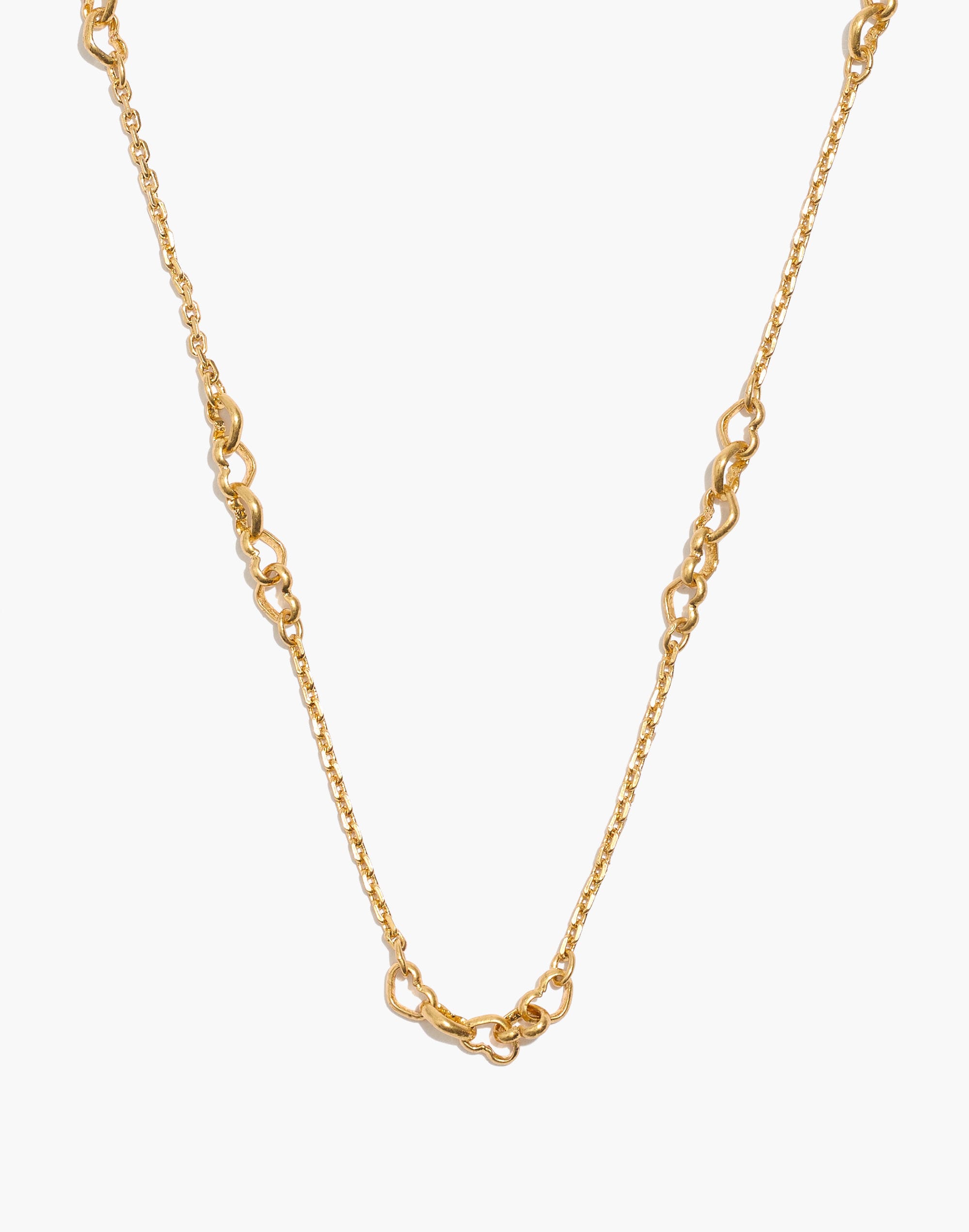 Heart Chain Choker Necklace