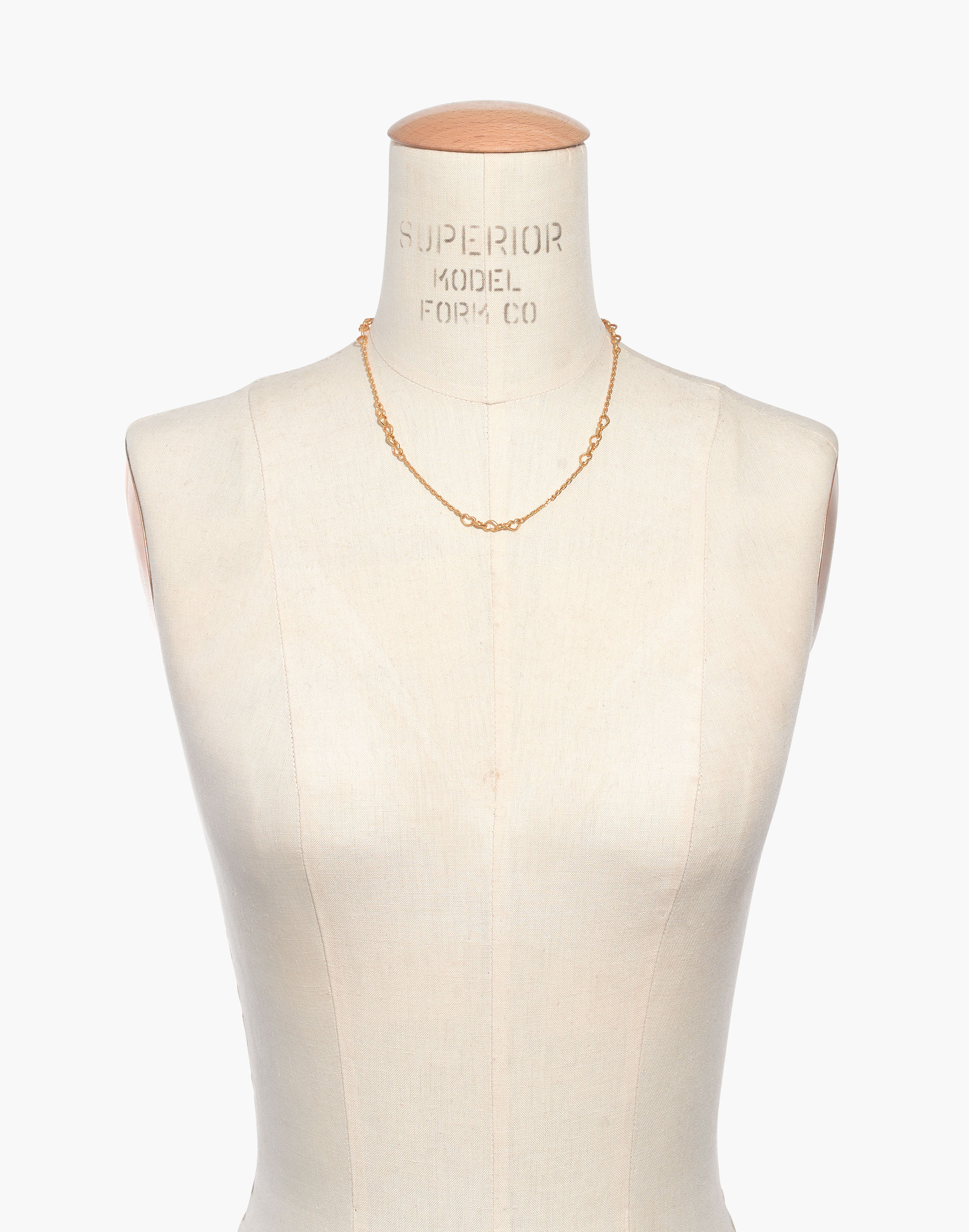 Heart Chain Choker Necklace