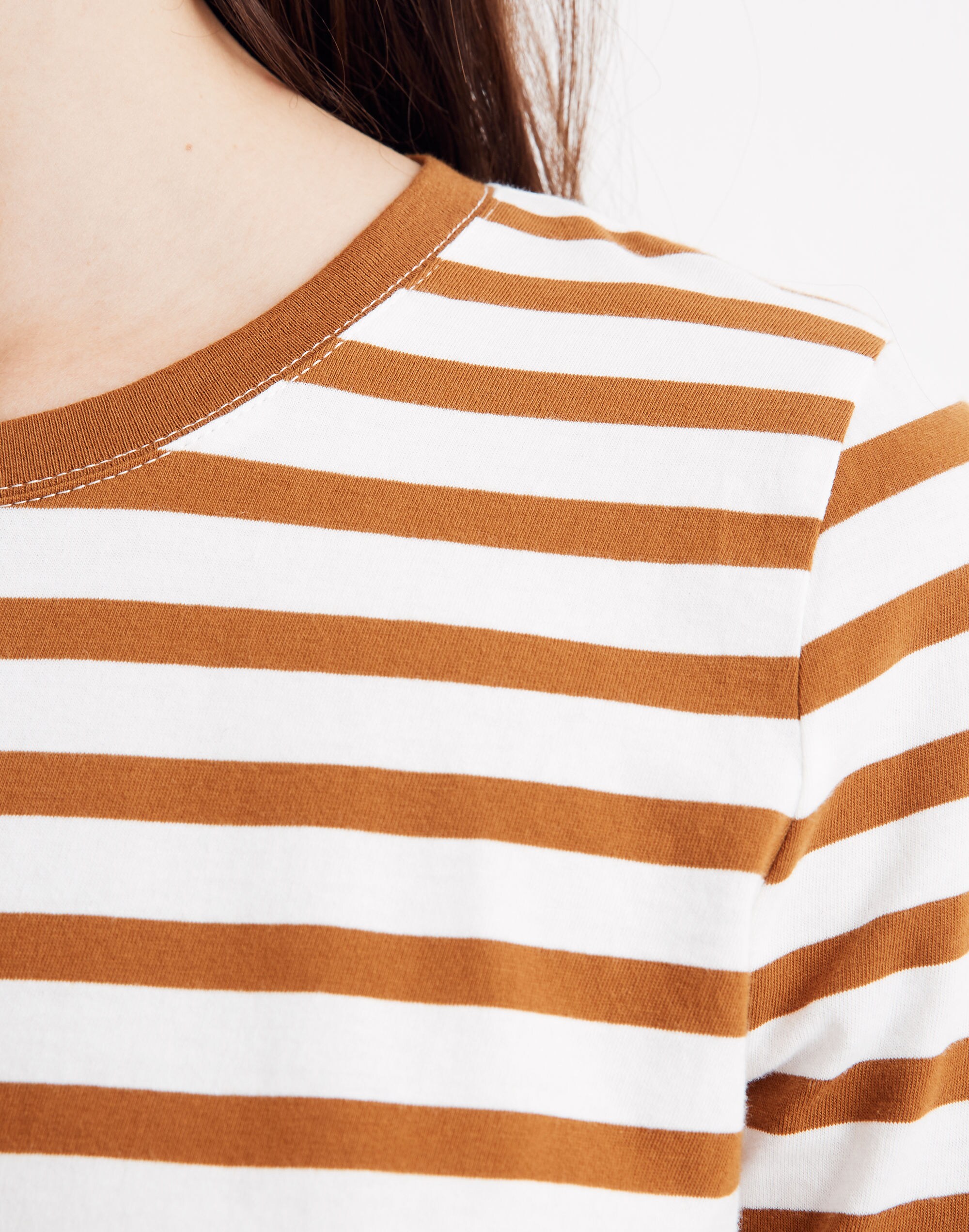 Northside Long-Sleeve Vintage Tee in Stripe