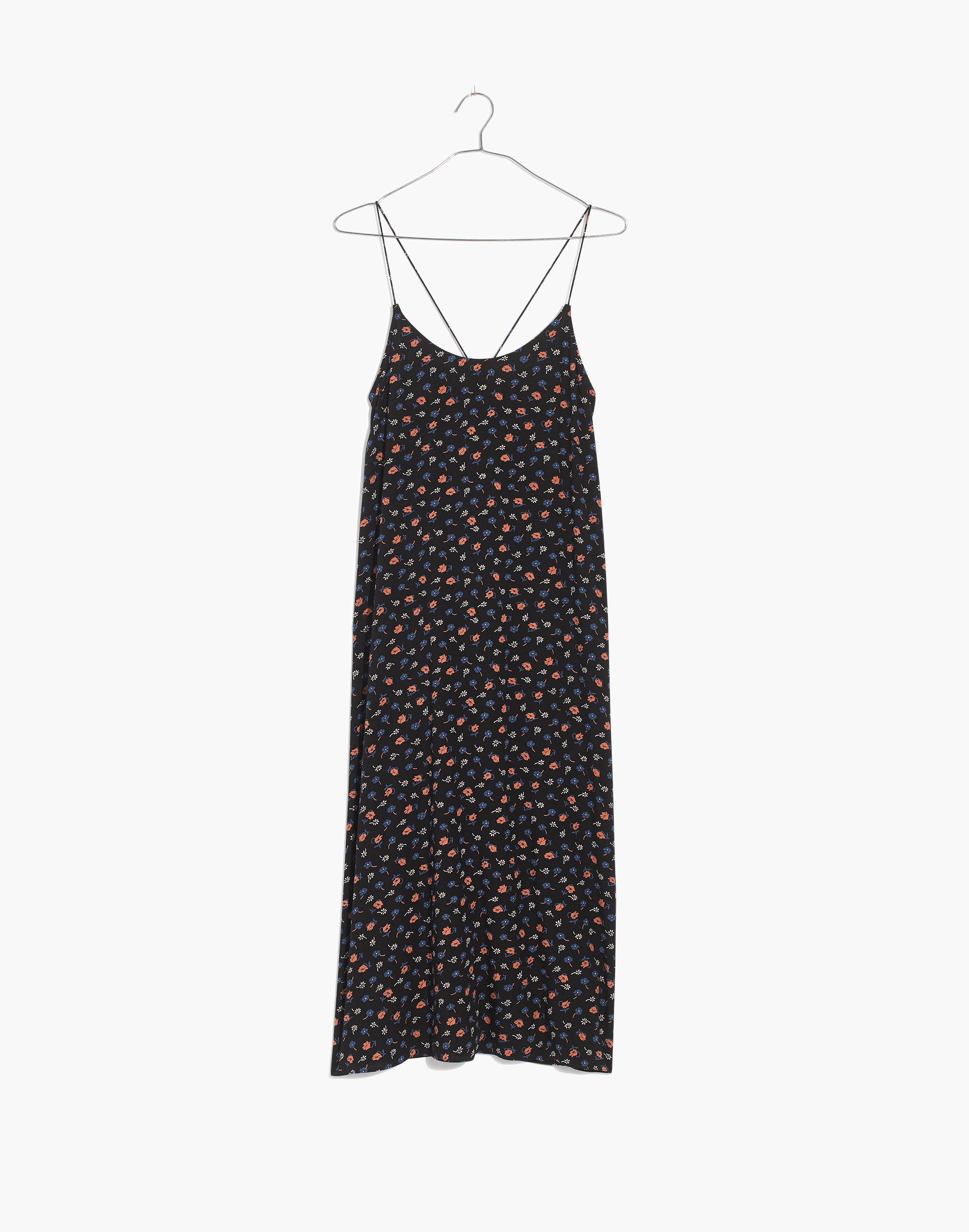 Tie-Back Slip Dress in Prairie Posies