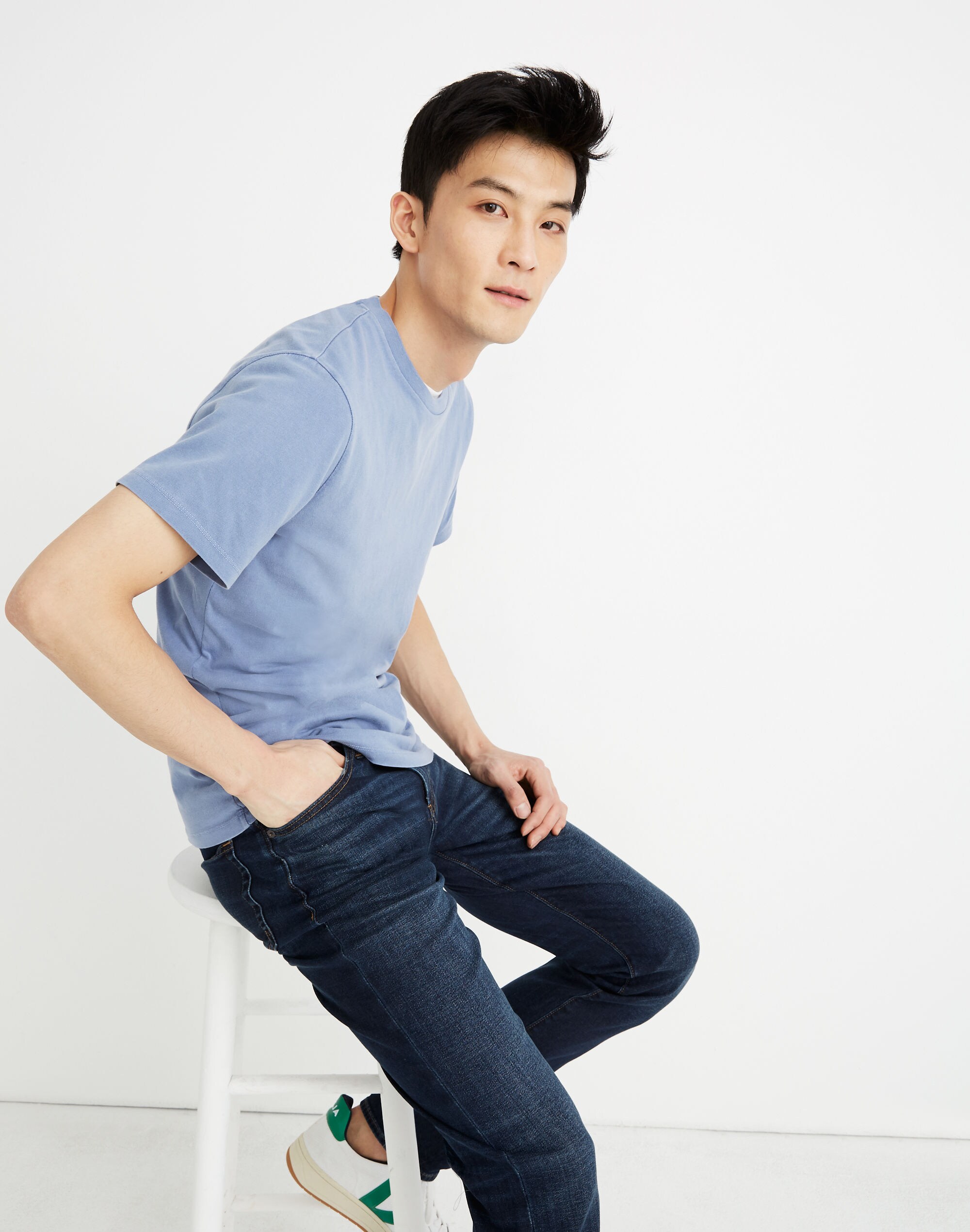 Garment-Dyed Allday Crewneck Tee