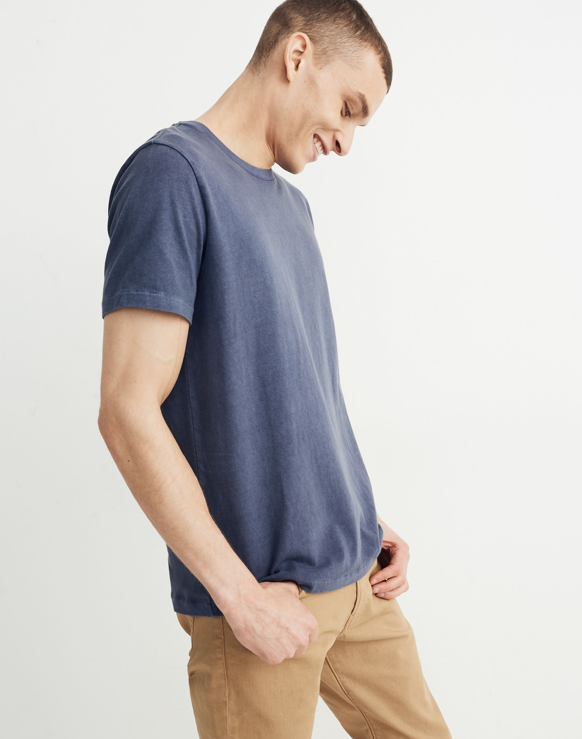 Garment-Dyed Allday Crewneck Tee