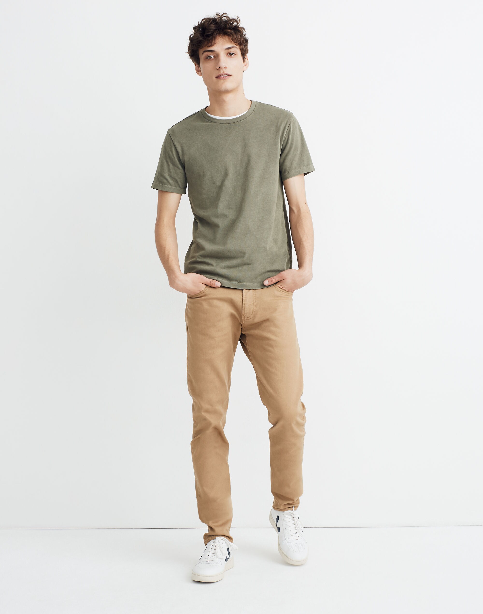 Garment-Dyed Allday Crewneck Tee