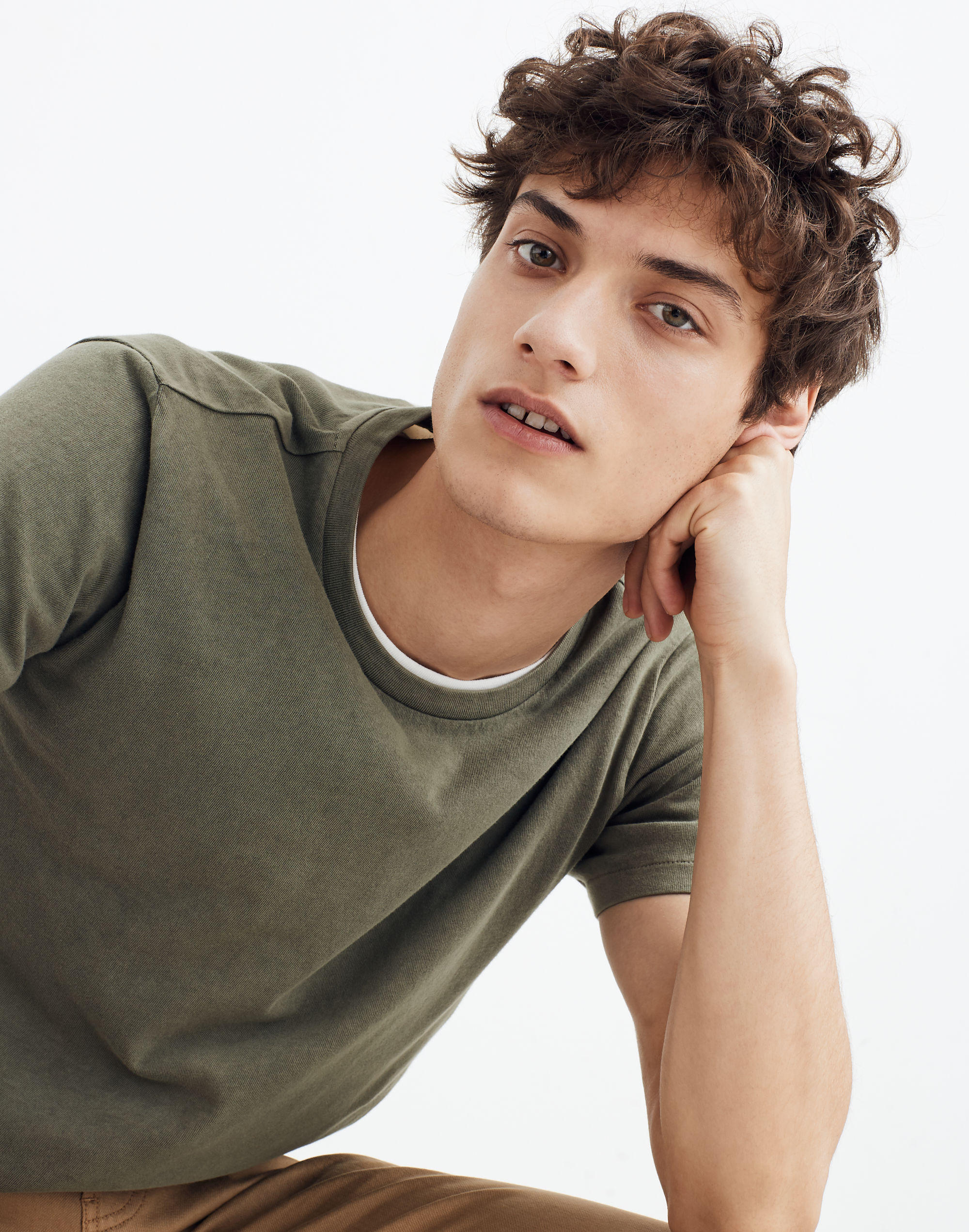 Garment-Dyed Allday Crewneck Tee