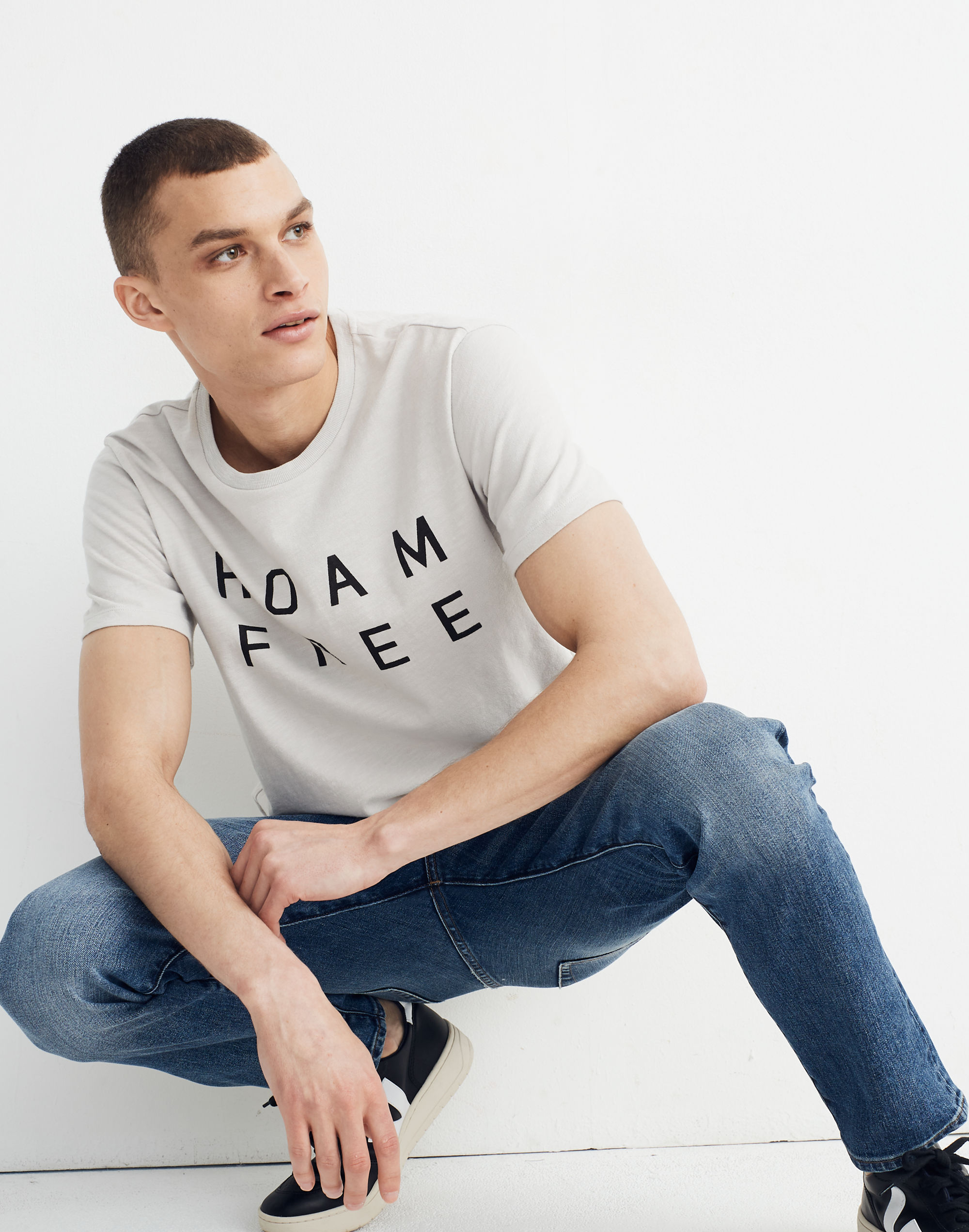 Roam Free Allday Crewneck Tee