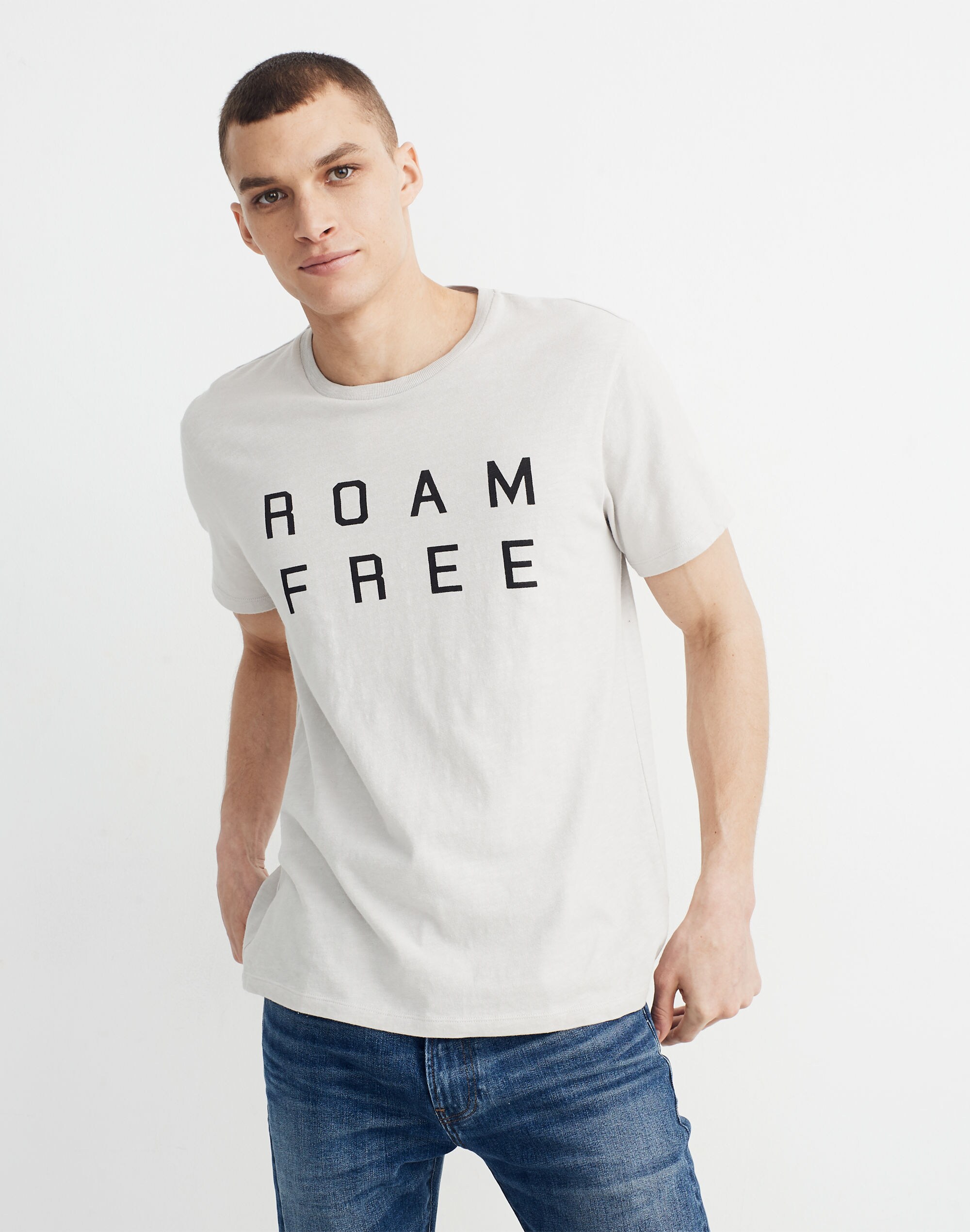 Roam Free Allday Crewneck Tee