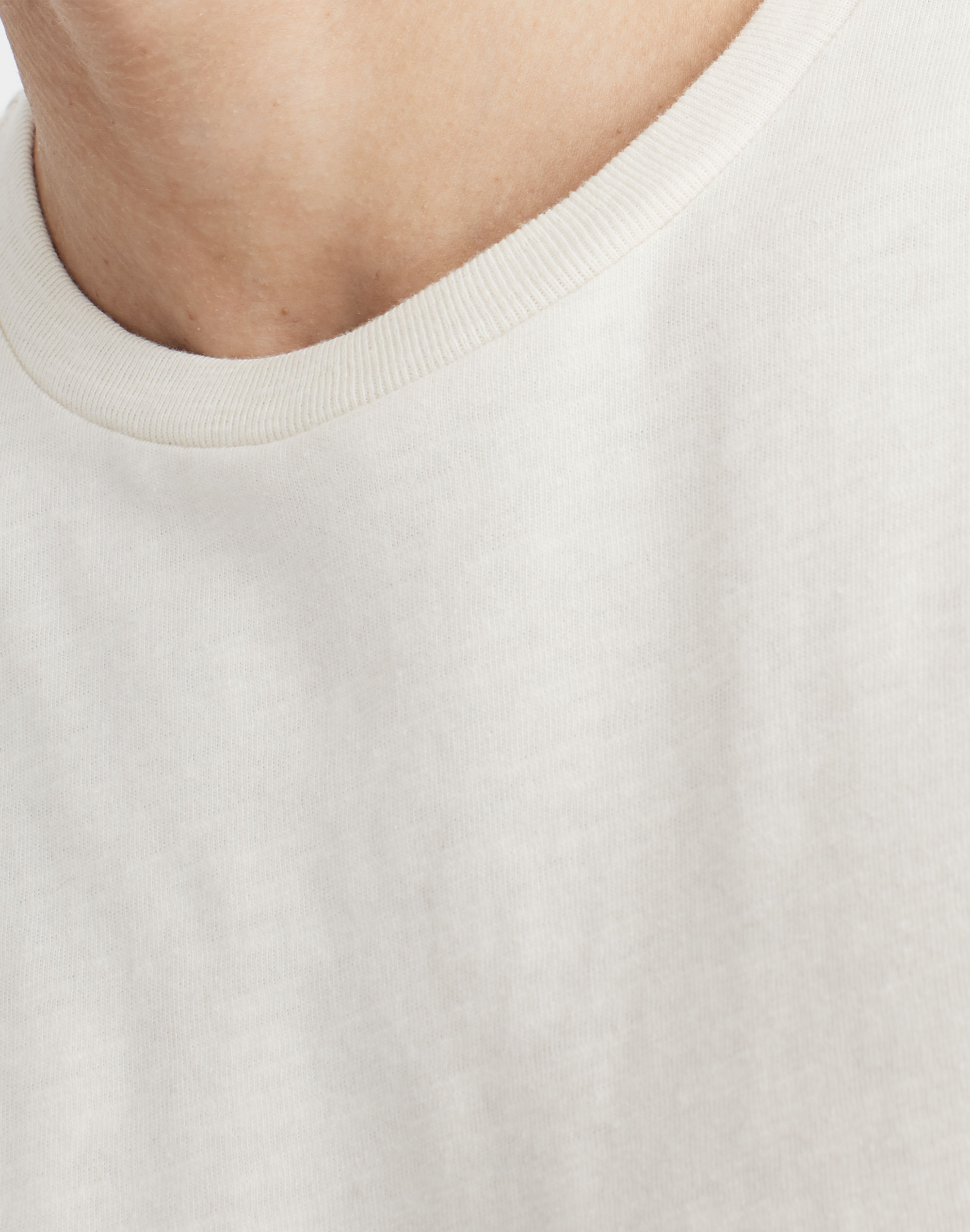 Garment-Dyed Allday Crewneck Long-Sleeve Tee