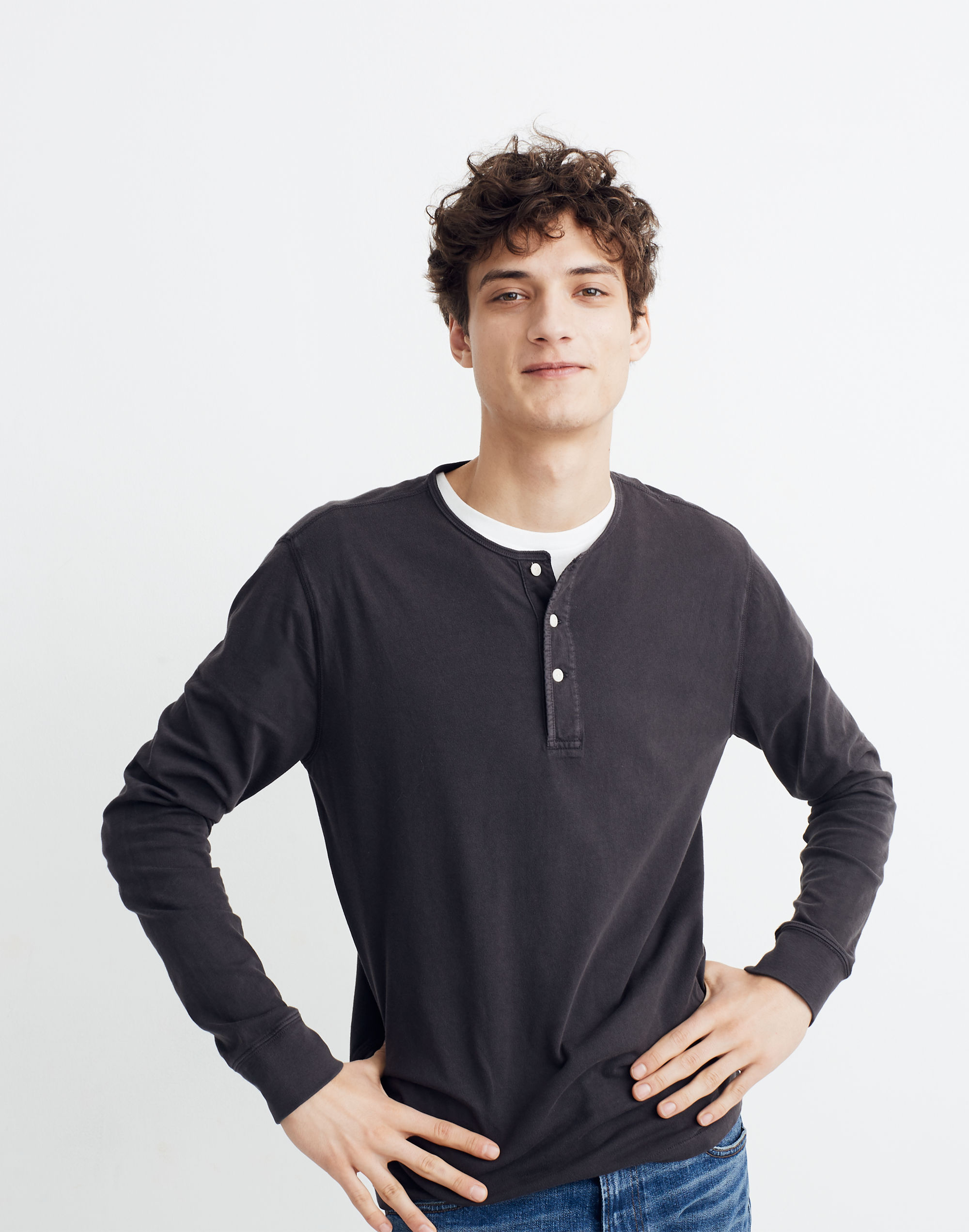 Henley Long-Sleeve Tee