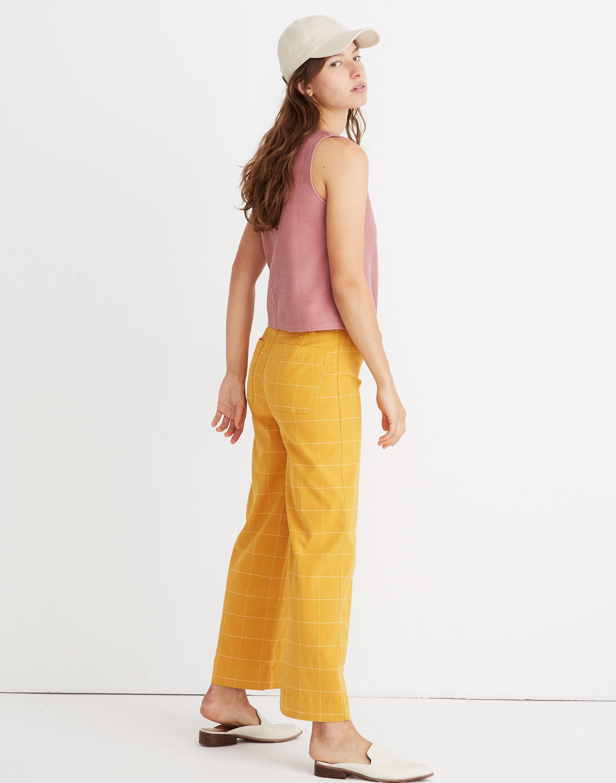 Texture &amp; Thread Button-Front Tie Tank Top