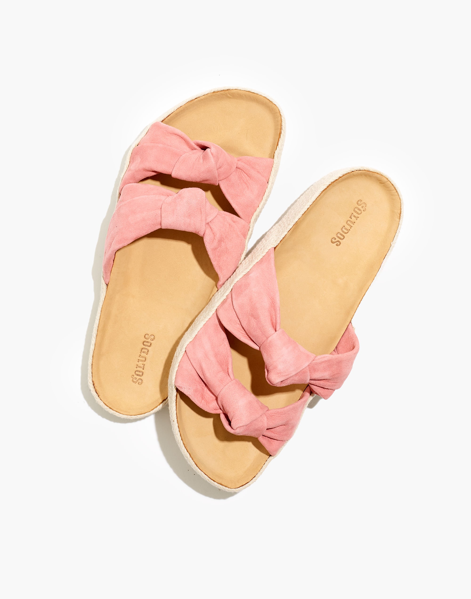 Soludos&reg; Knotted Summer Slide Sandals