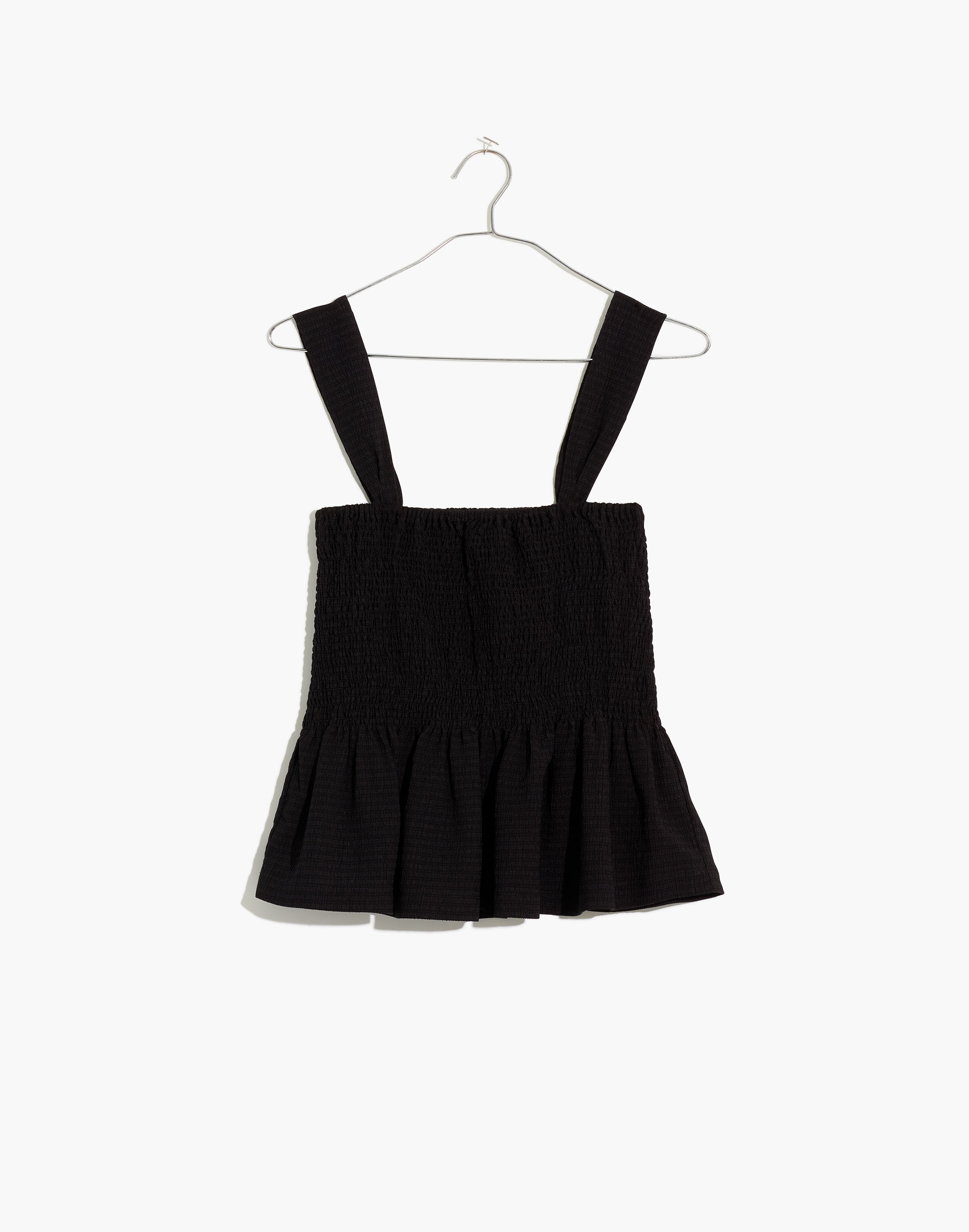 Texture &amp; Thread Smocked Peplum Tank Top