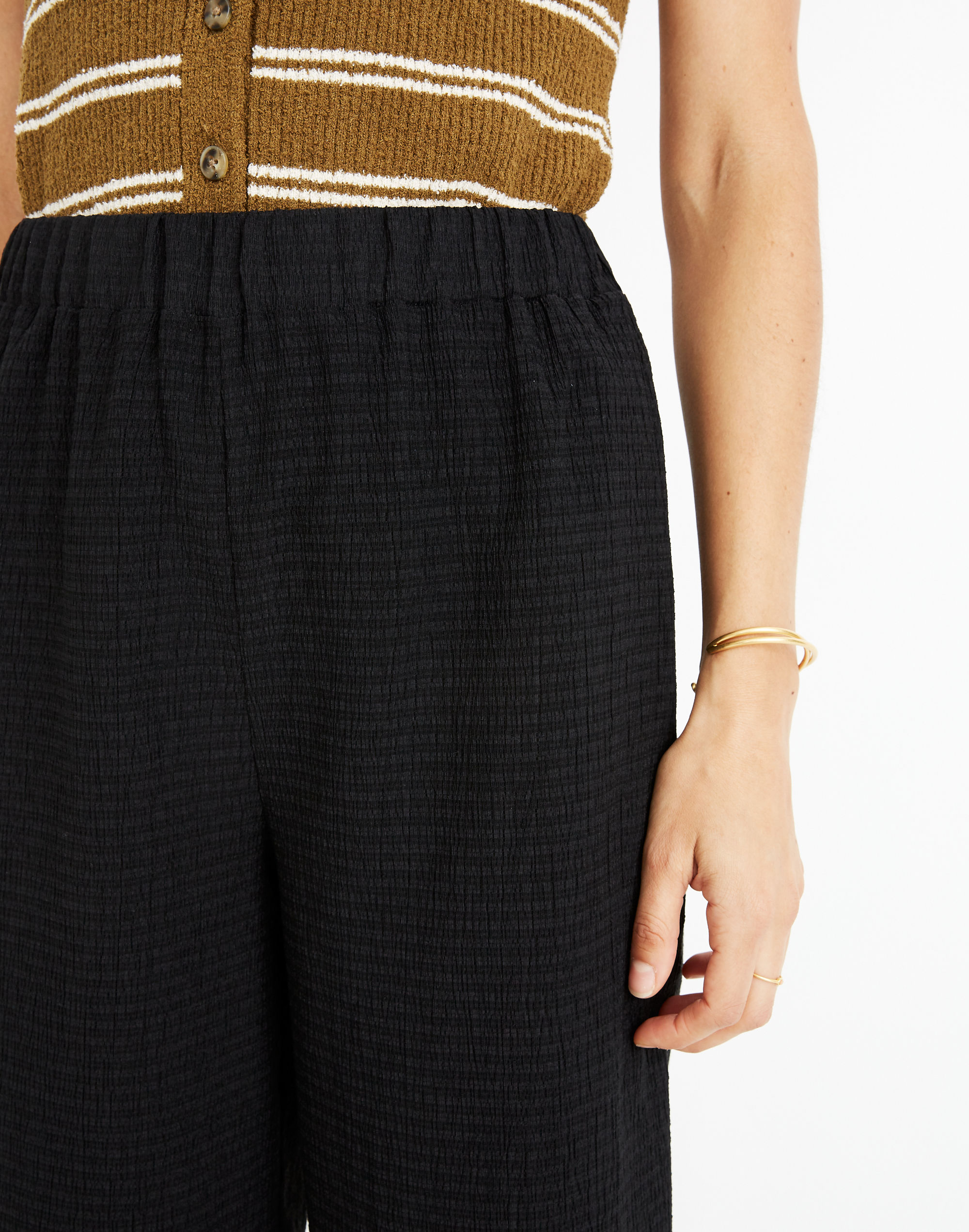 Texture &amp; Thread Pull-On Pants