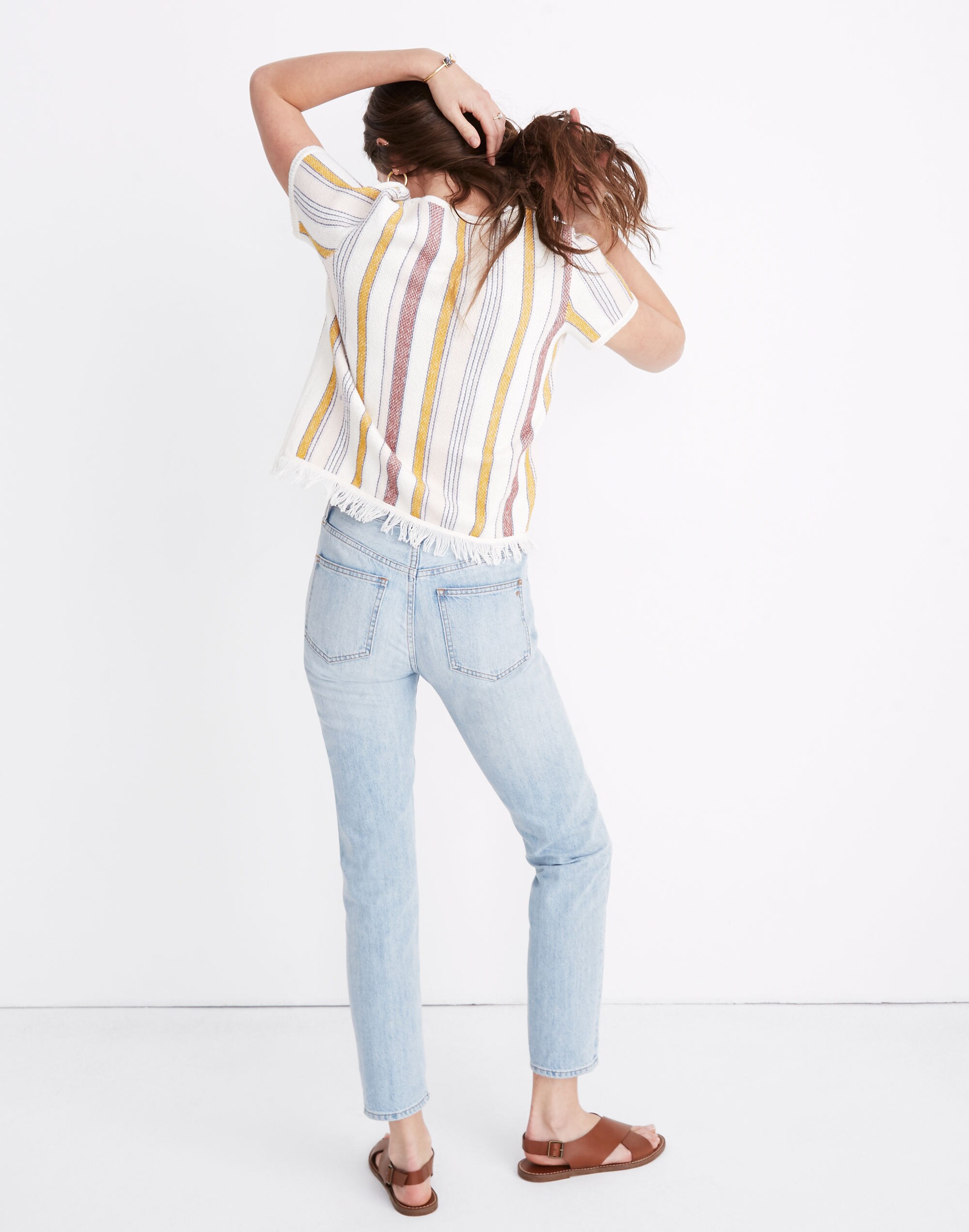 Blakley Stripe Sweater Tee