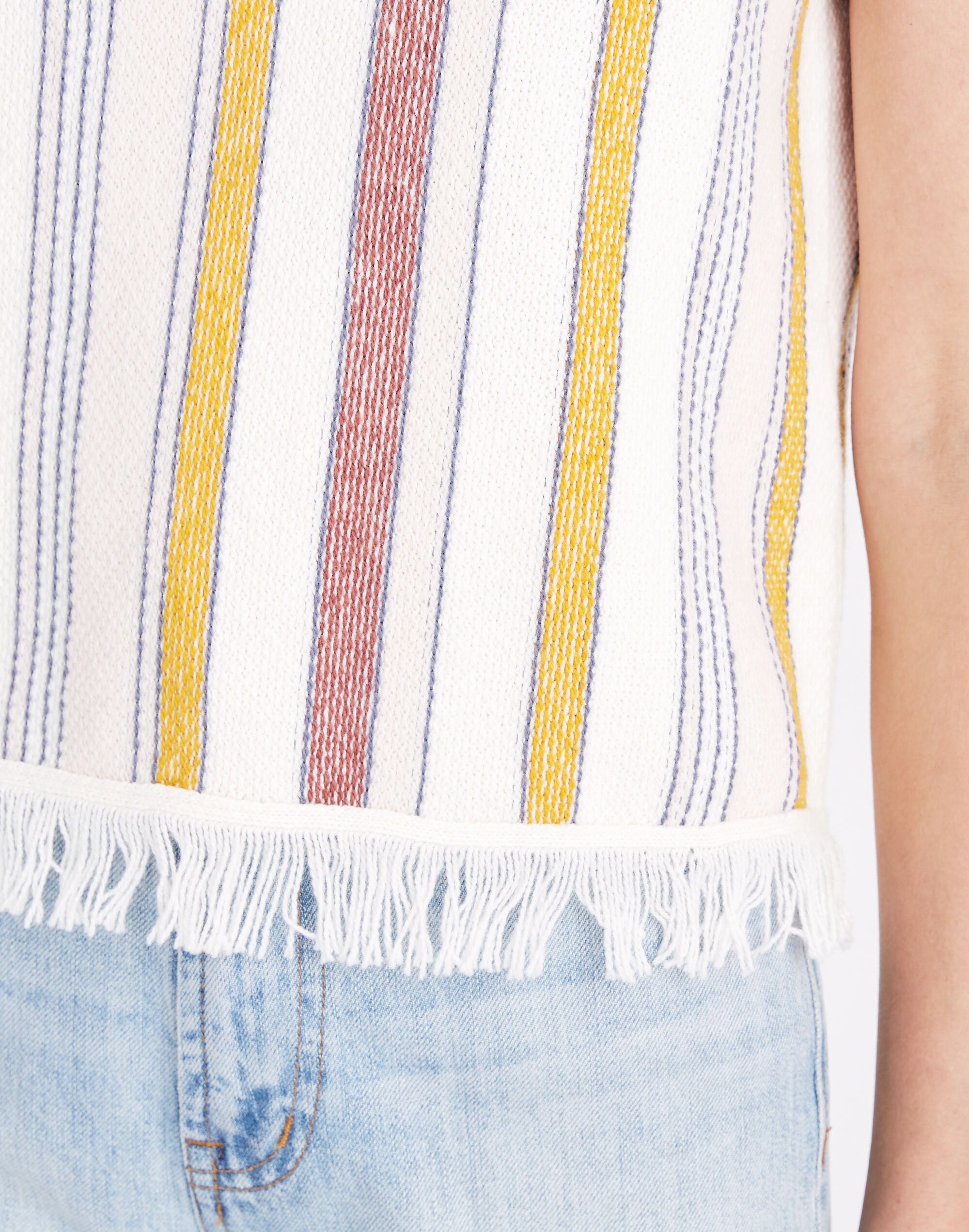 Blakley Stripe Sweater Tee