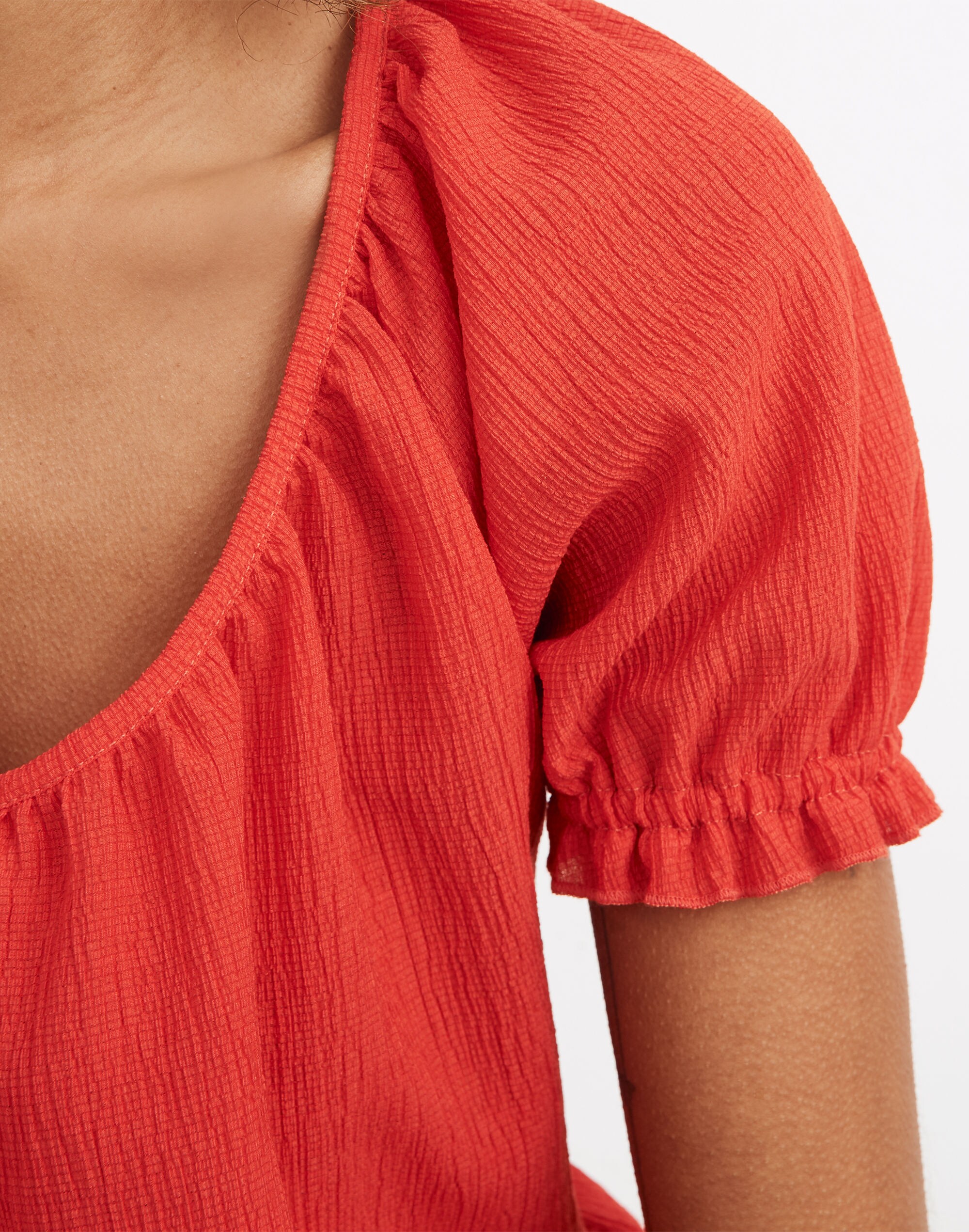 Texture &amp; Thread Peasant Top