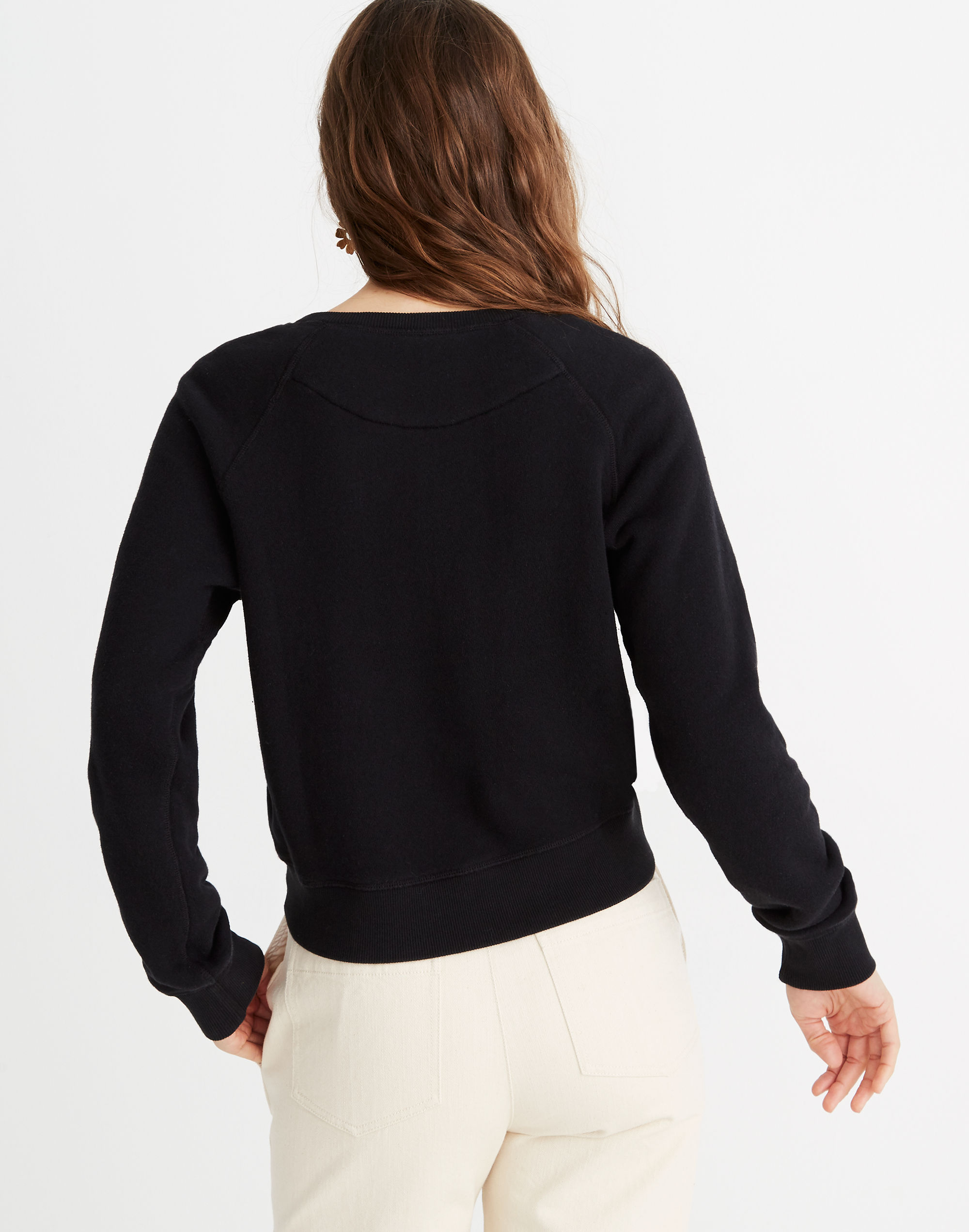 Madewell x Girls Inc. Women Graphic Shrunken Sweatshirt