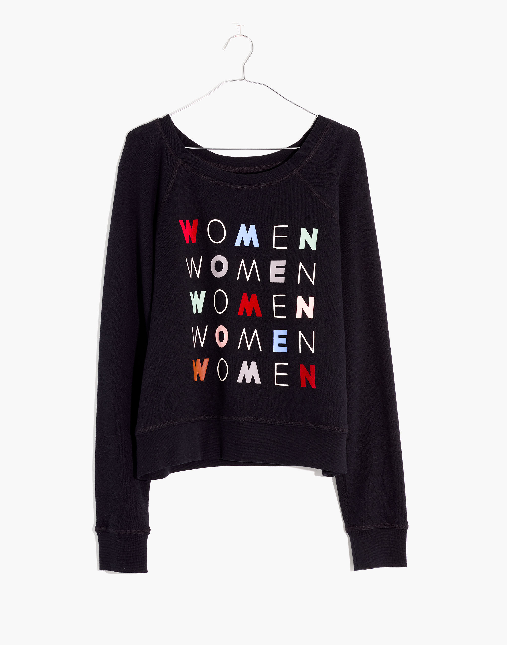 Madewell x Girls Inc. Women Graphic Shrunken Sweatshirt