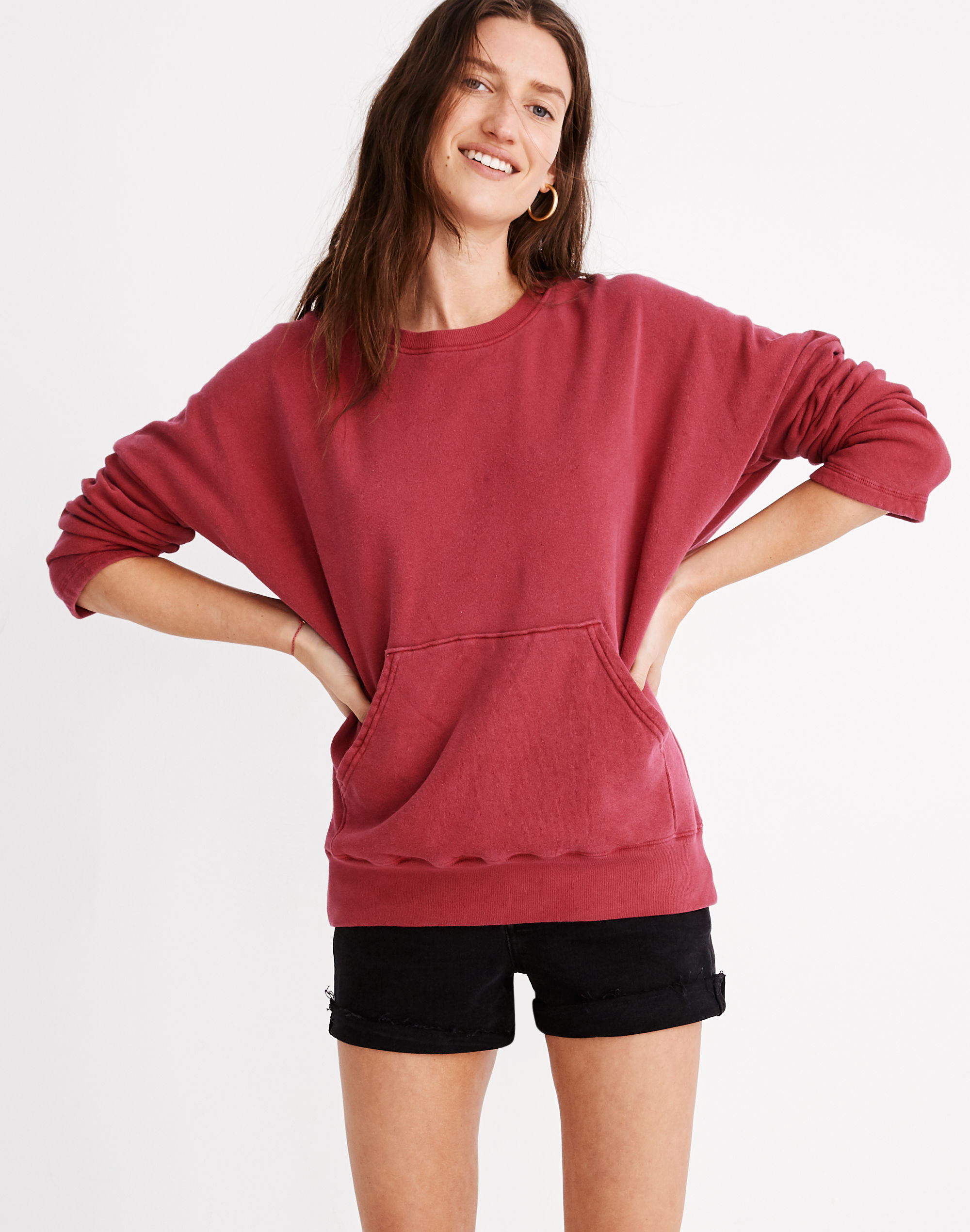 Rivet &amp; Thread Kangaroo-Pocket Sweatshirt