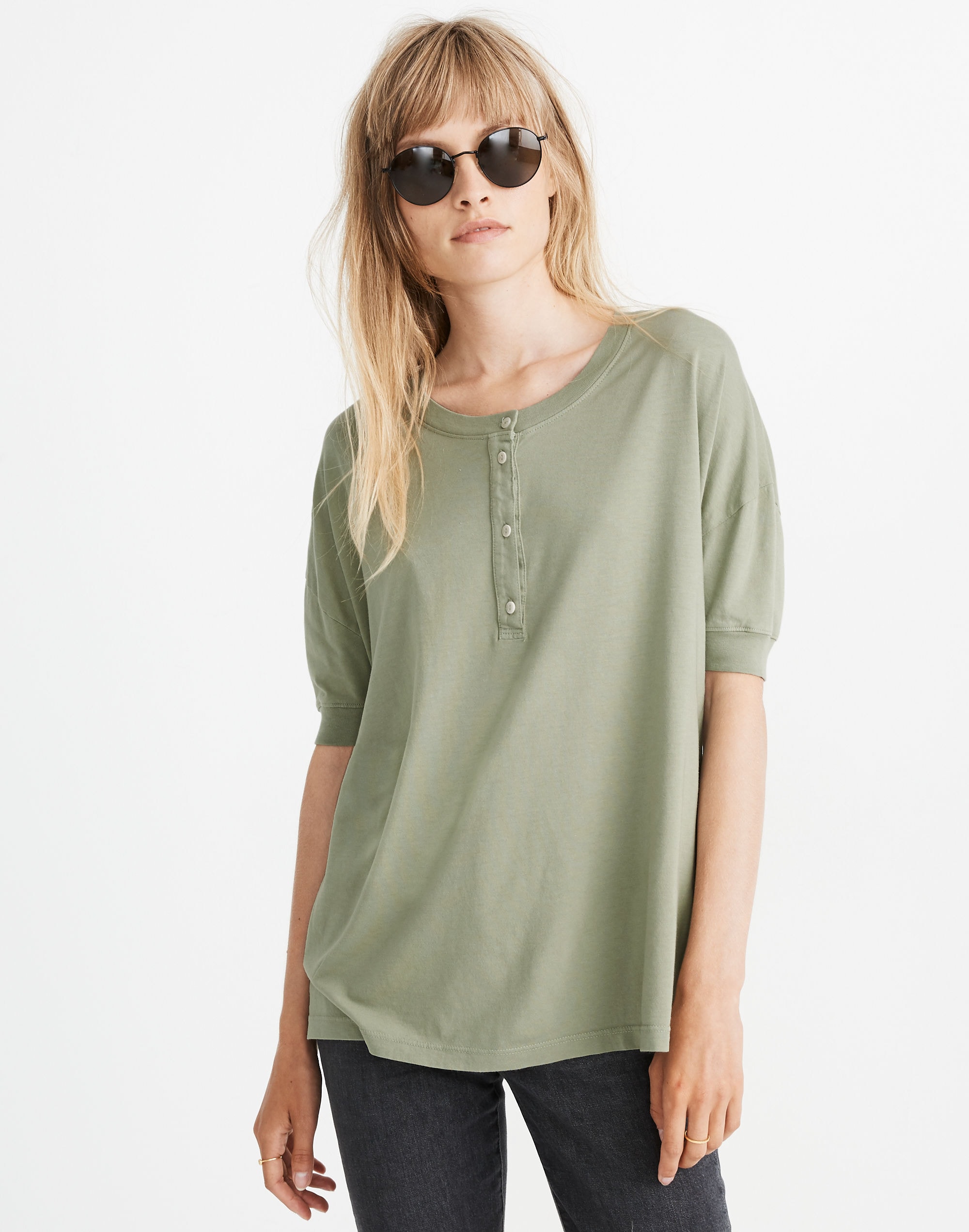 Rivet &amp; Thread Henley Tee