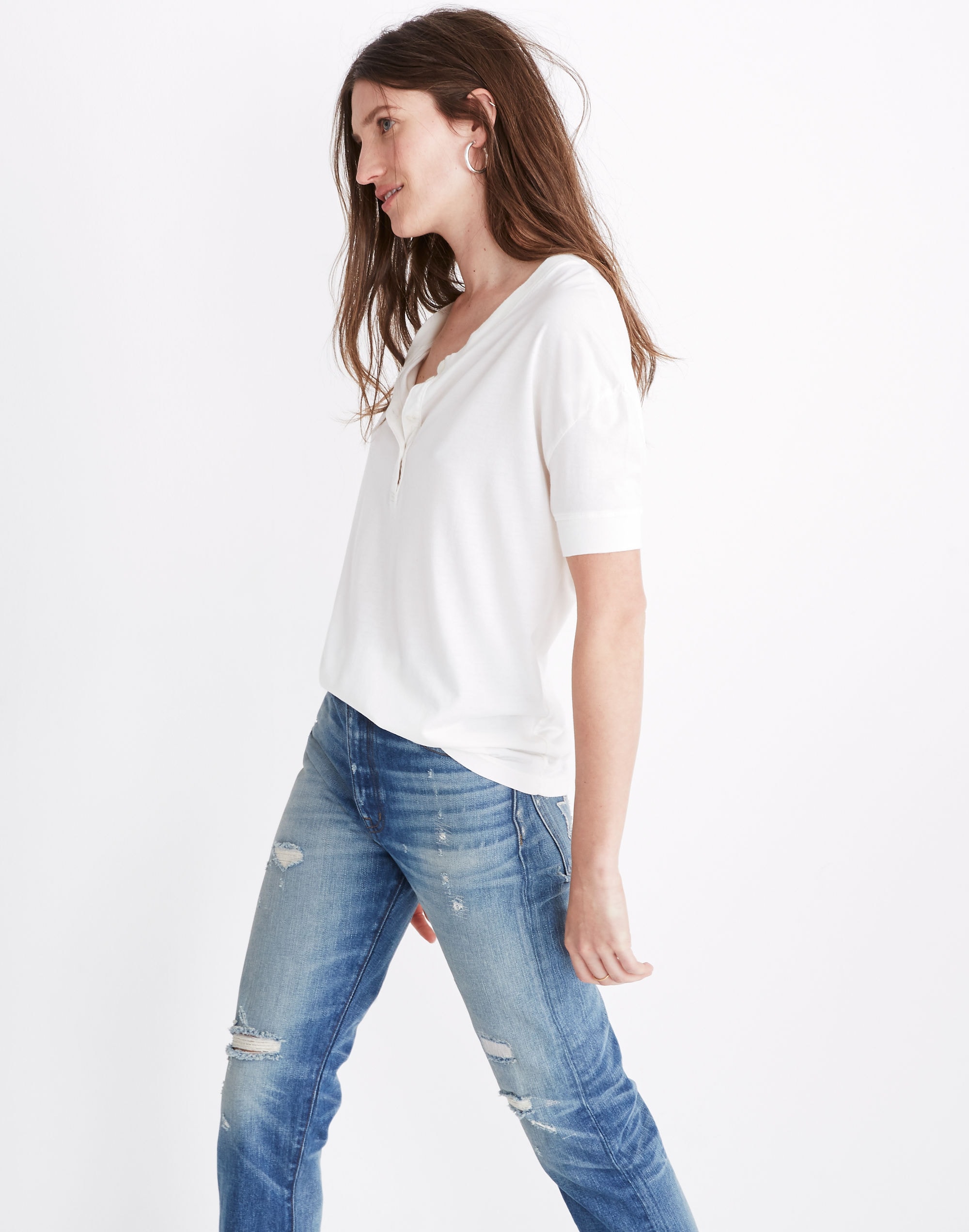 Rivet &amp; Thread Henley Tee