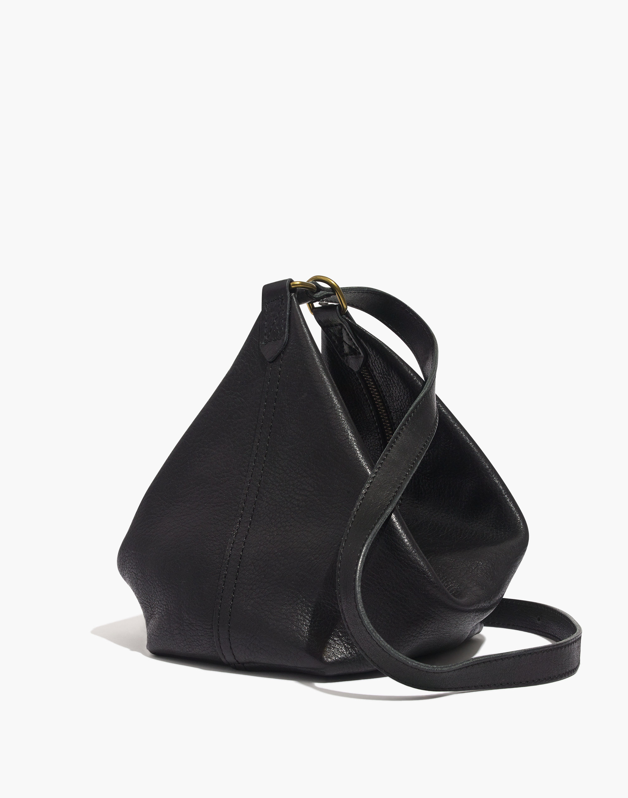 the leather sling bag