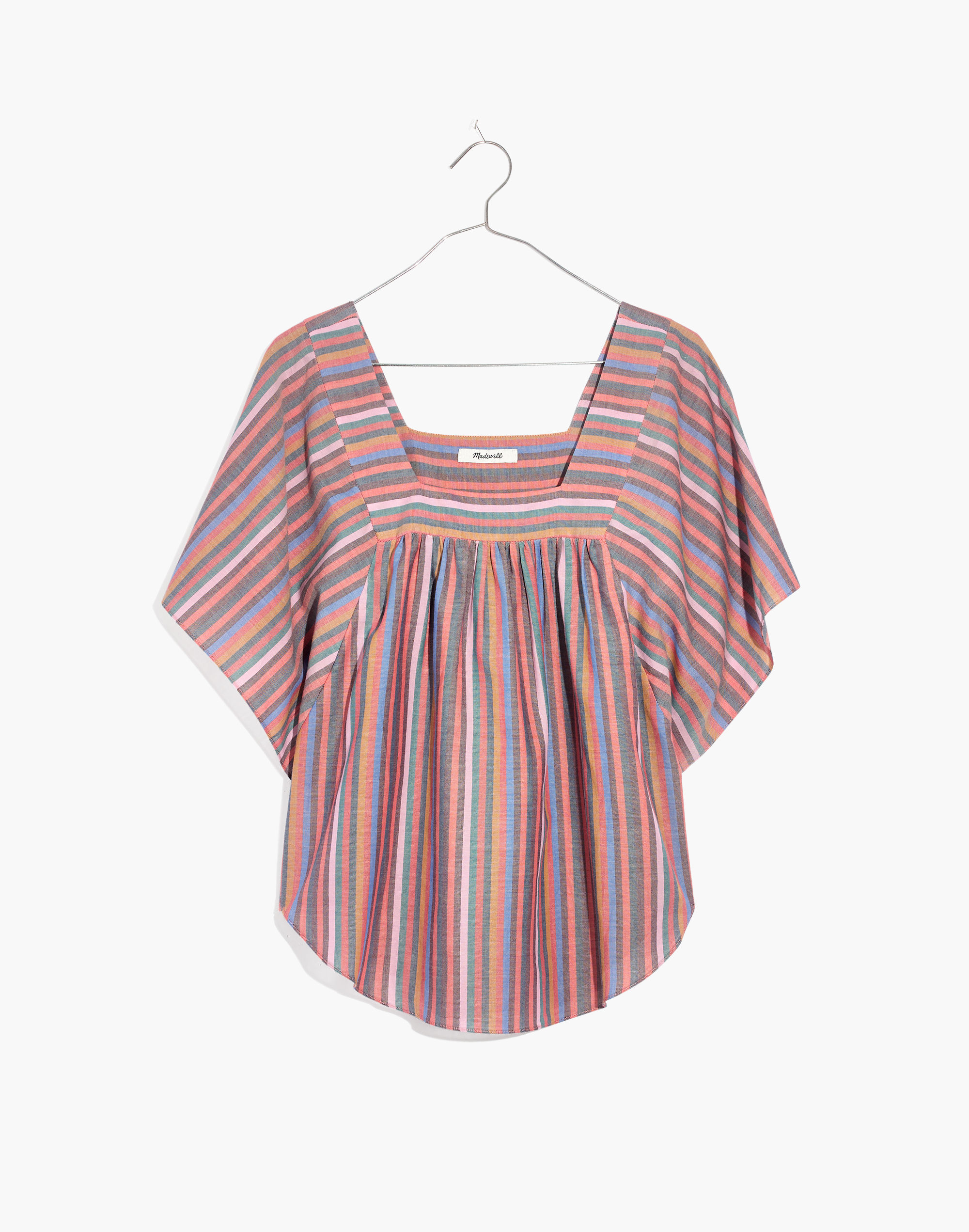 Butterfly Top in Rainbow Stripe