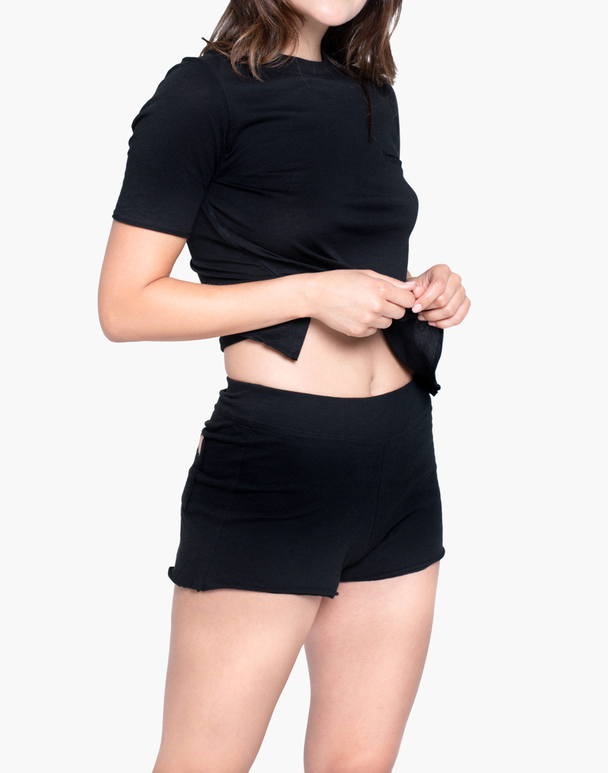 lunya&reg; pima sleep shorts