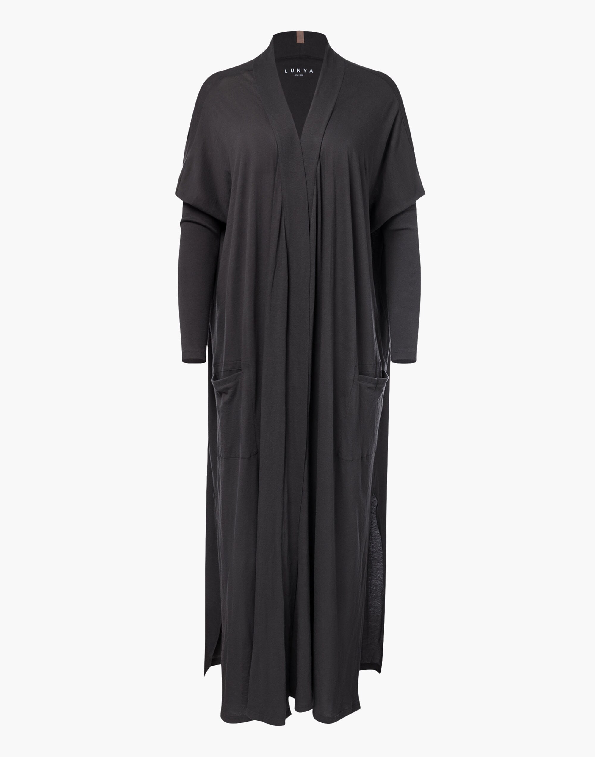 Lunya&reg; Pima Long Cardigan Robe