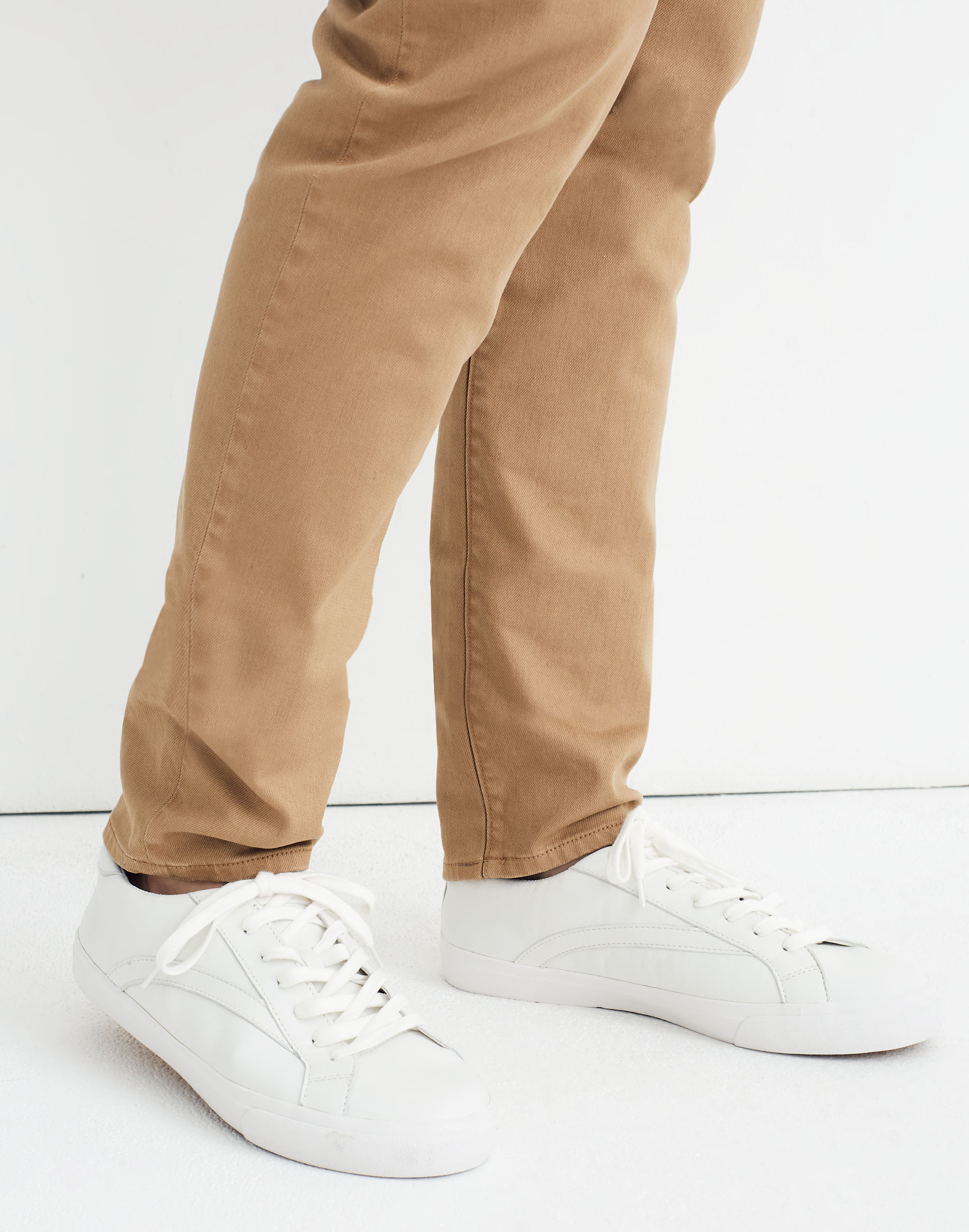 Men's Sidewalk Low-Top Sneakers in Leather