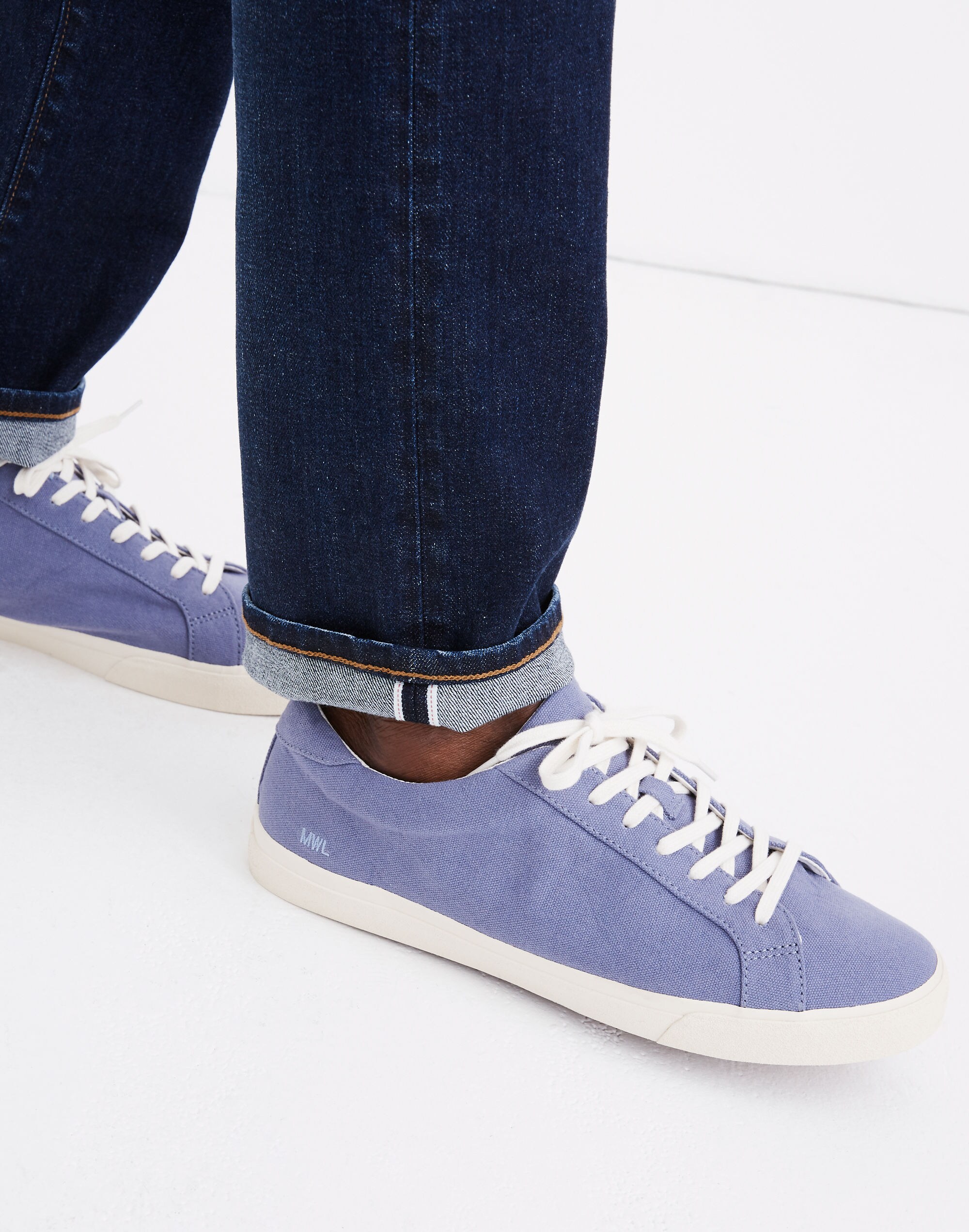 Men's Sidewalk Low-Top Sneakers in Canvas