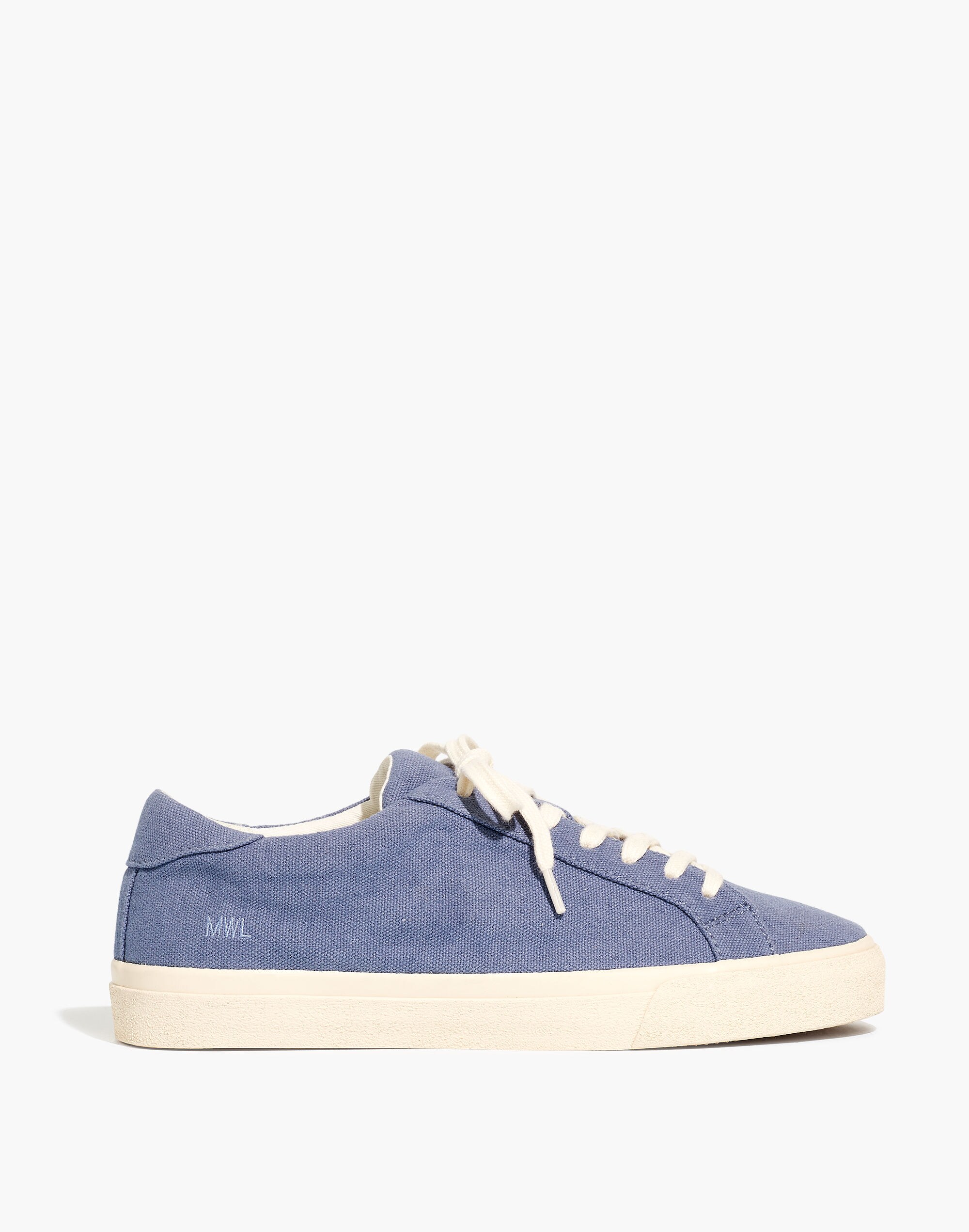 Women's Sidewalk Low-Top Sneakers in Monochrome Canvas