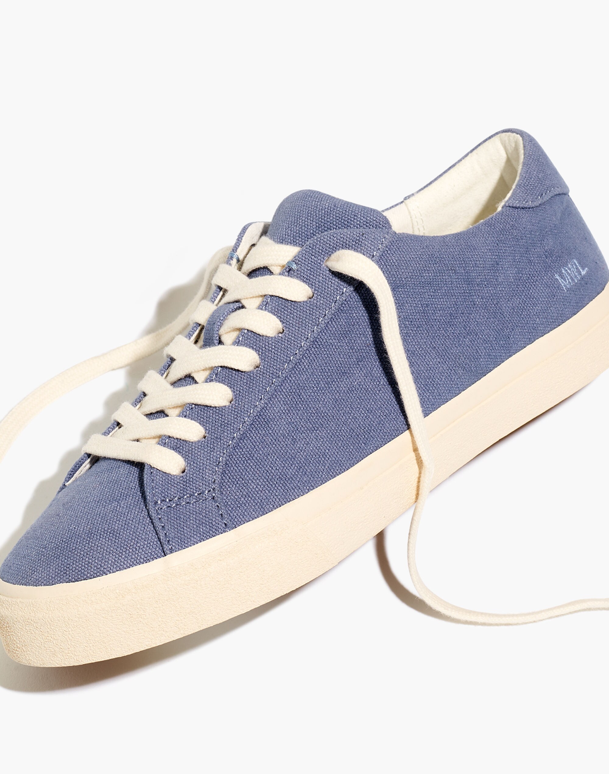 Women's Sidewalk Low-Top Sneakers in Monochrome Canvas