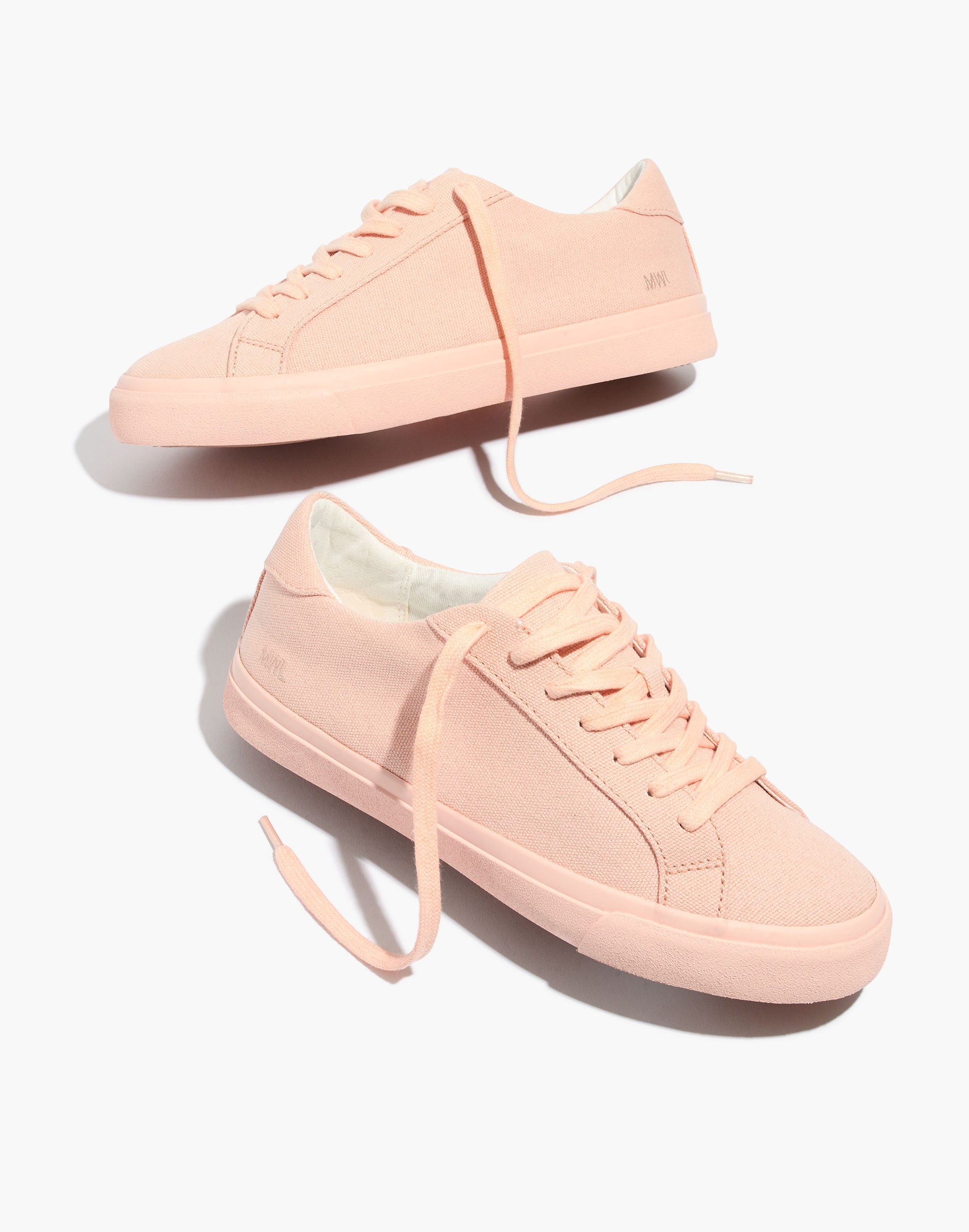 Women's Sidewalk Low-Top Sneakers in Monochrome Canvas