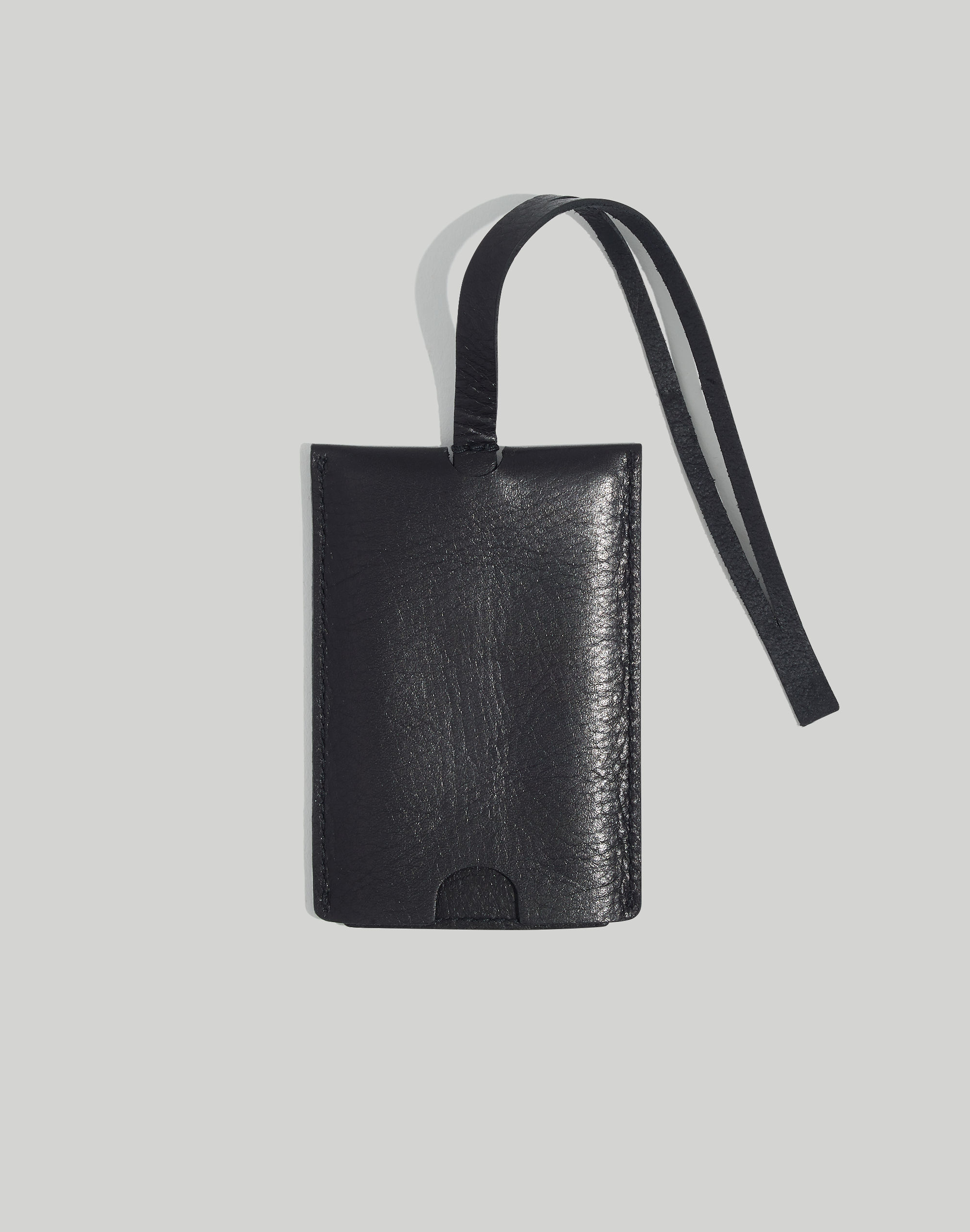 The Leather Luggage Tag