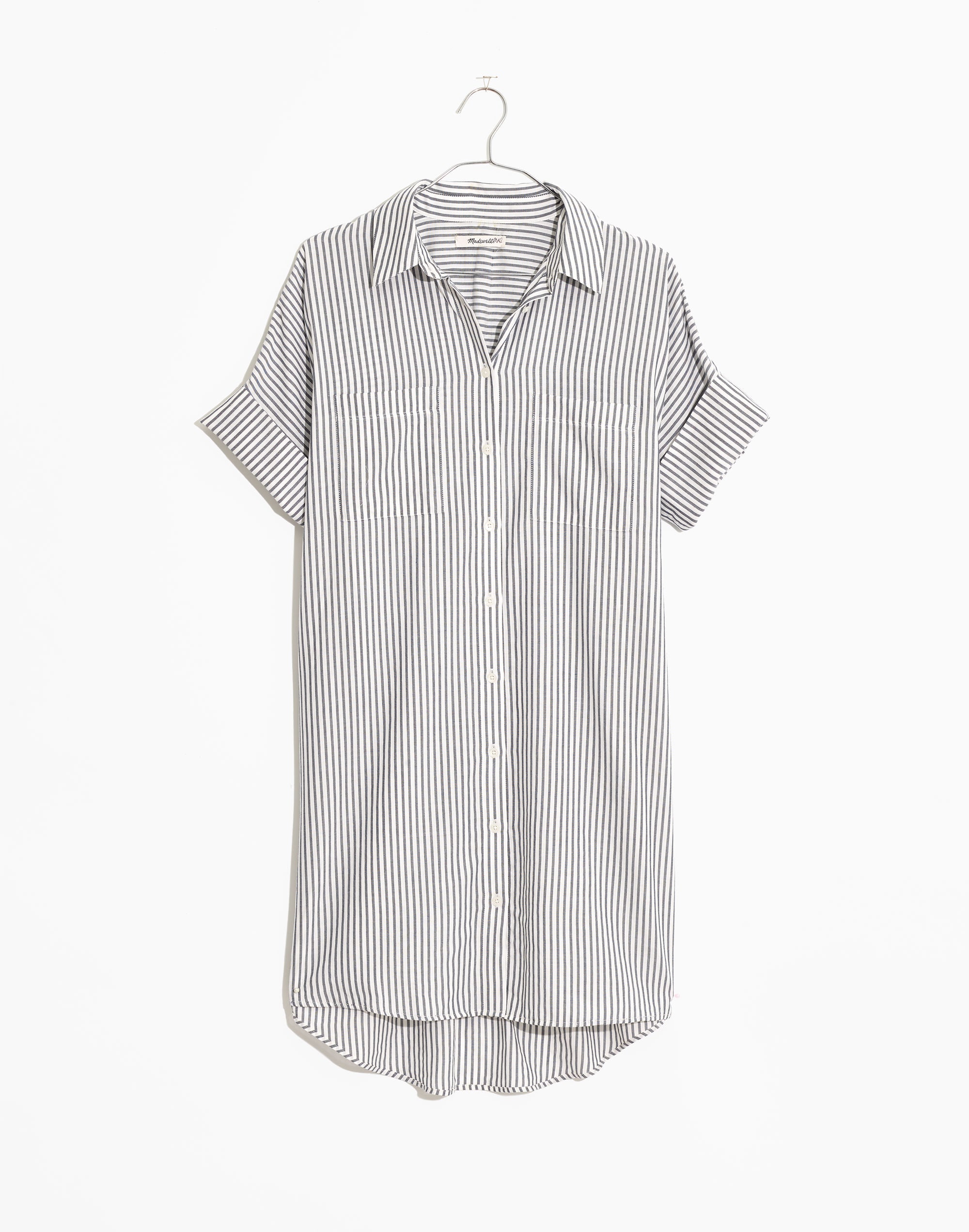 Courier Shirtdress in Stripe